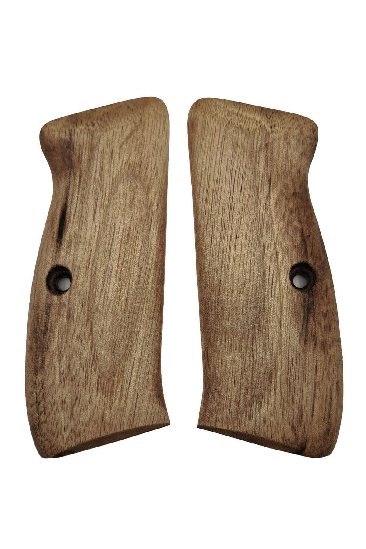 Aresoutdoors CZ 75 Uyumlu Desenli Naturel Ağaç Muadil Ahşap Kabze 107