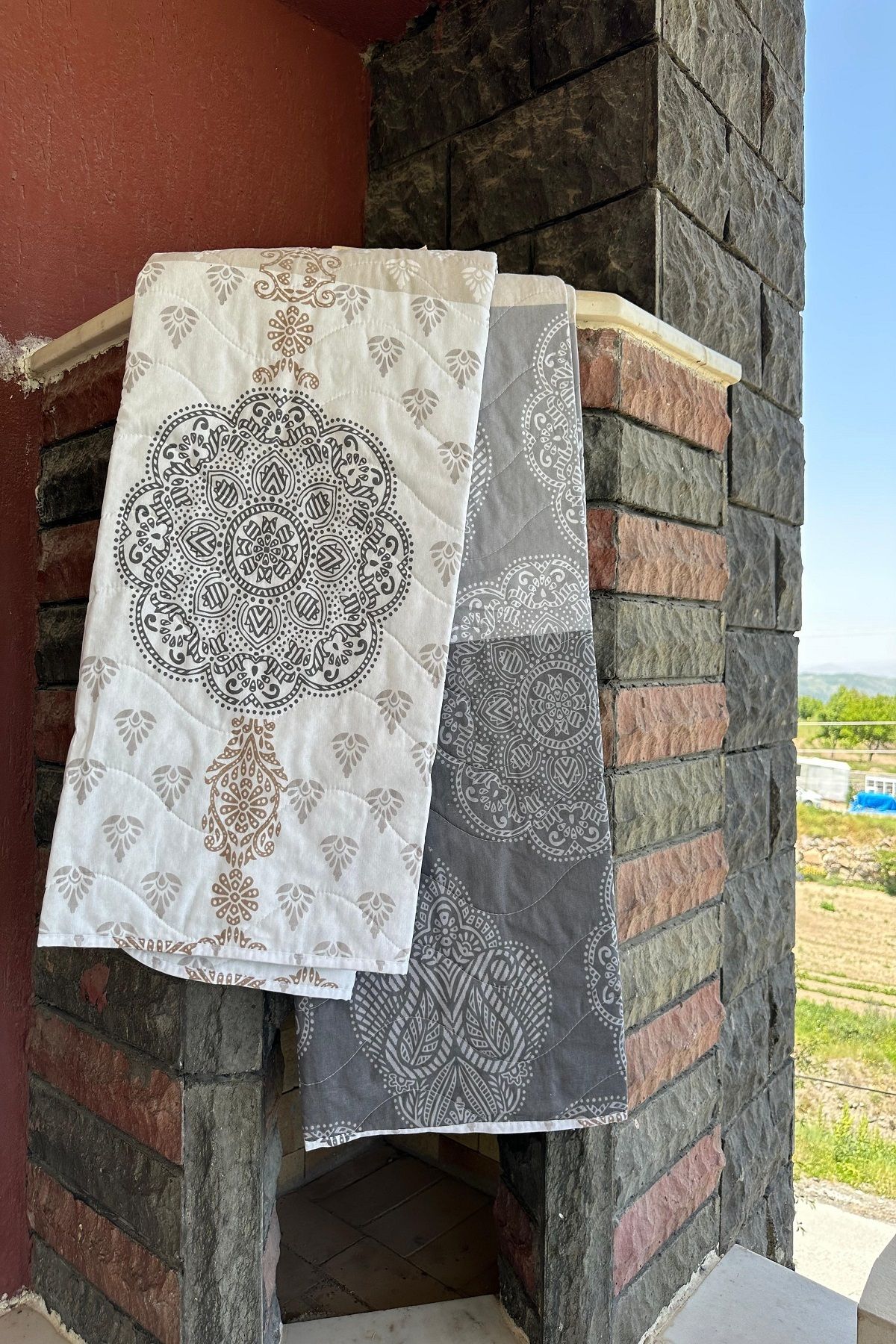 Sofline Tek Kişilik Çok Amaçlı Pike, Yazlık Pike, Desenli Pike, Yatak Örtüsü (155x220cm)