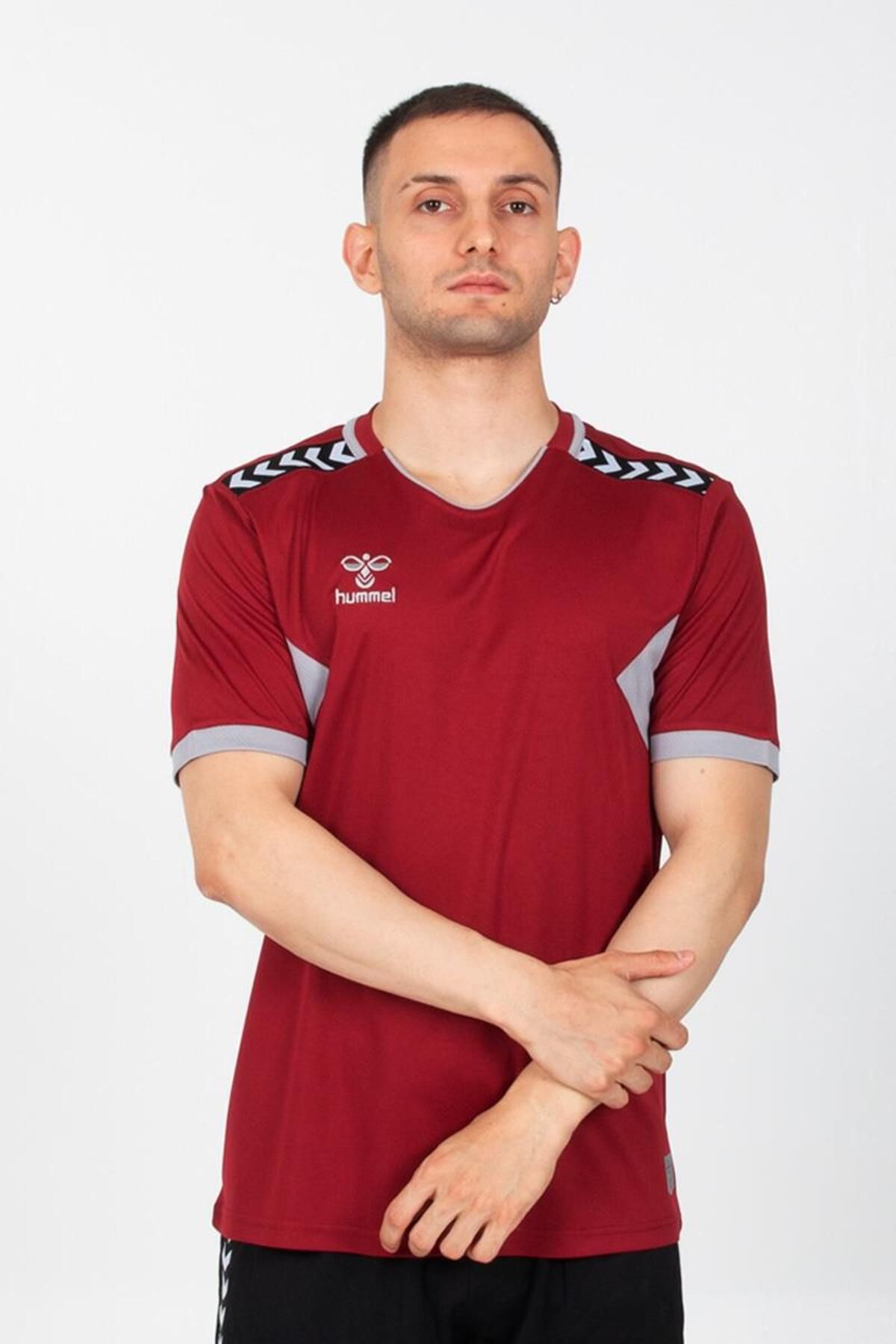 hummel Otantik Antrenman Tişört Bordo