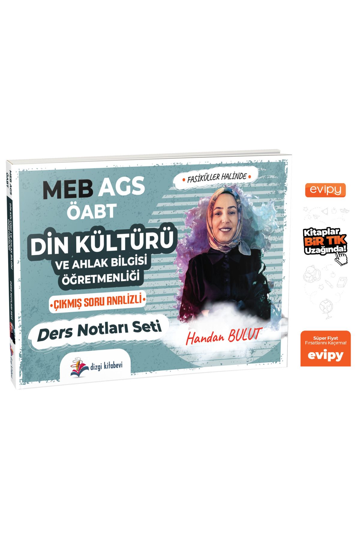 Dizgi Kitap ÖABT MEB-AGS Din Kültürü ve Ahlak Bilgisi Çıkmış Soru Analizli Ders Notları Seti - Handan Bulut