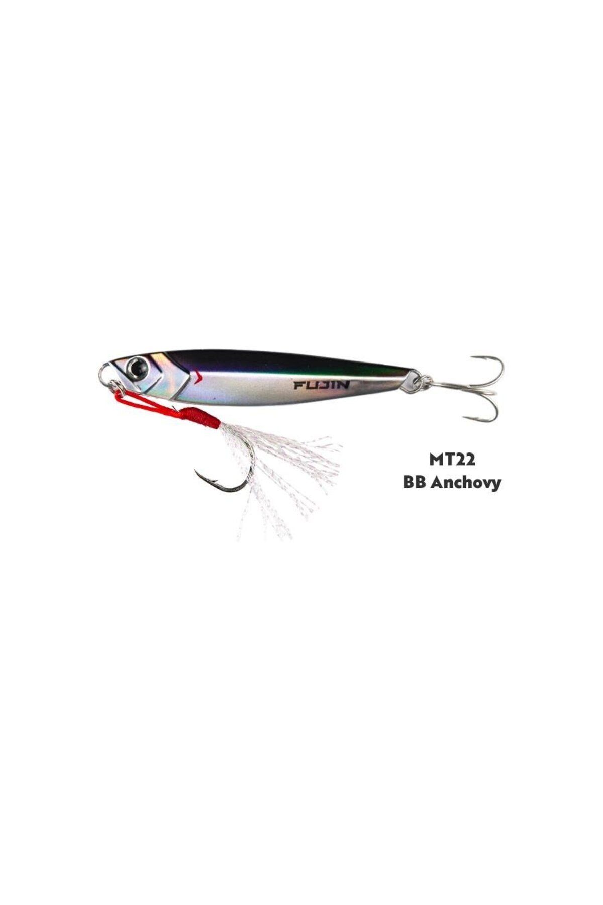 Fujin Jig-X 60gr Shore Jigging Jig Yem (RENK: MT22 BB Anchovy )