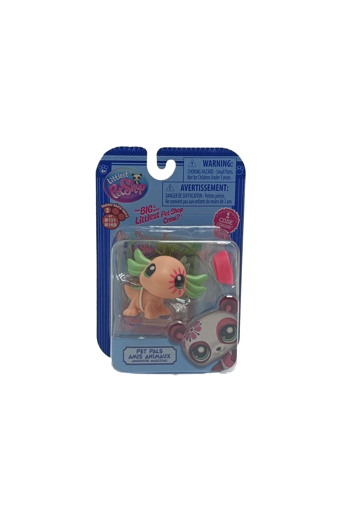 PREFTOYS Littlest Pet Shop 142 Aksolotl 2025 3.SEZON YENİ ORİJİNAL BARKODLU