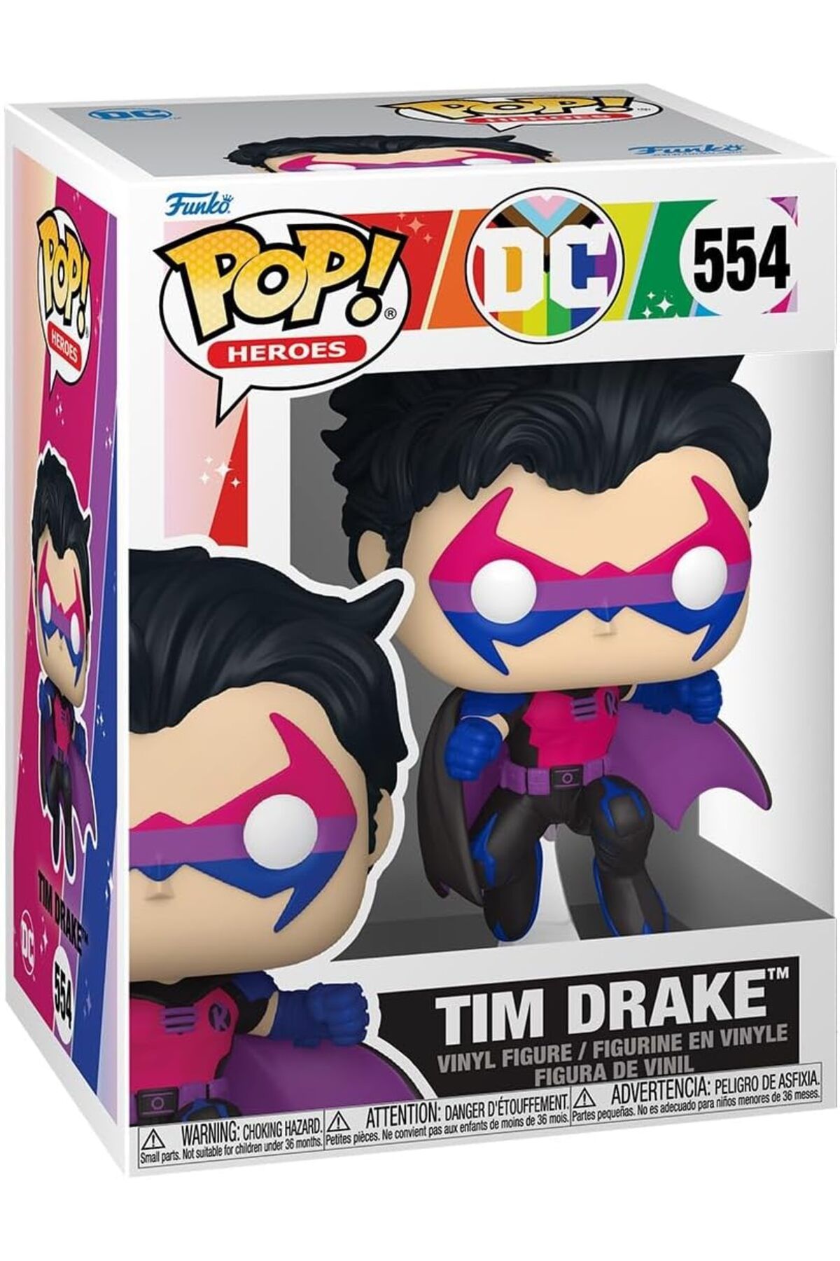 Funko Pop! Heroes Pride Robin Tim Drake DC Comics Koleksiyonluk Vinil Figür 9,5 cm