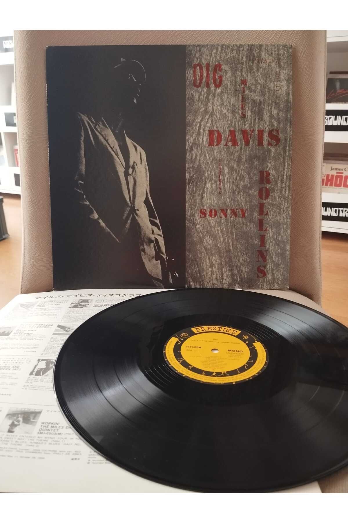 Plakperest Miles Davis Featuring Sonny Rollins – Dig - 1976 Japonya Basım LP Plak-2.El