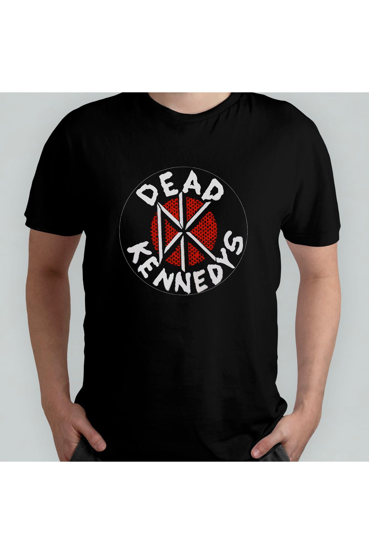 Pixxa Dead Kennedys Punk Unisex %100 Pamuklu Bisiklet Yaka T-Shirt