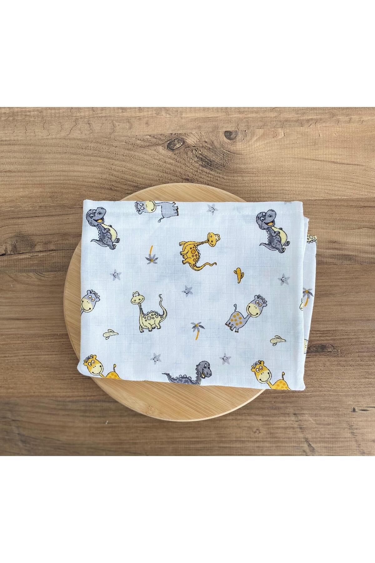 KAYRASTORETESETTÜR %100 Pamuklu 80x100 Bebek Müslin Battaniyesi