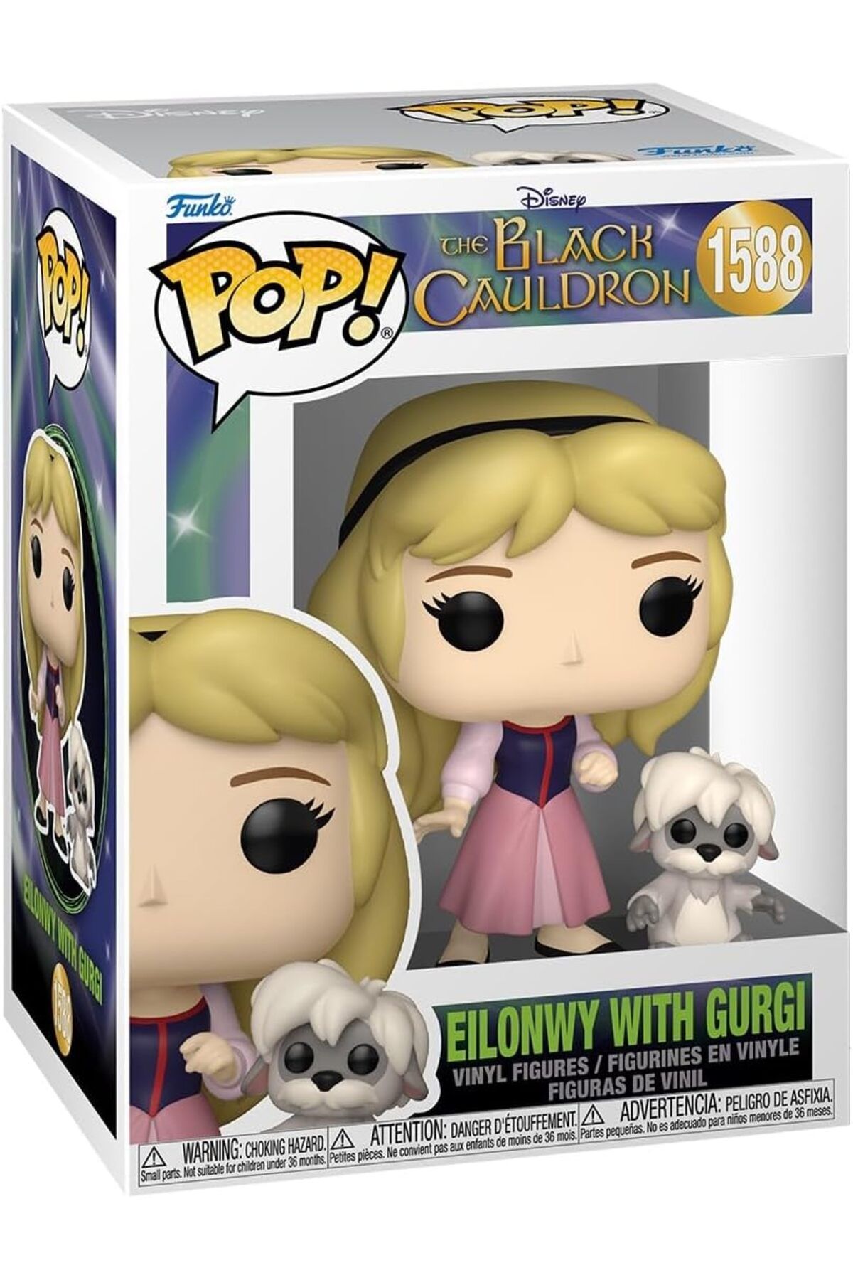 Funko Pop! The Black Cauldron Gurgi & Prenses Eilonwy Vinil Figür 9,5 cm