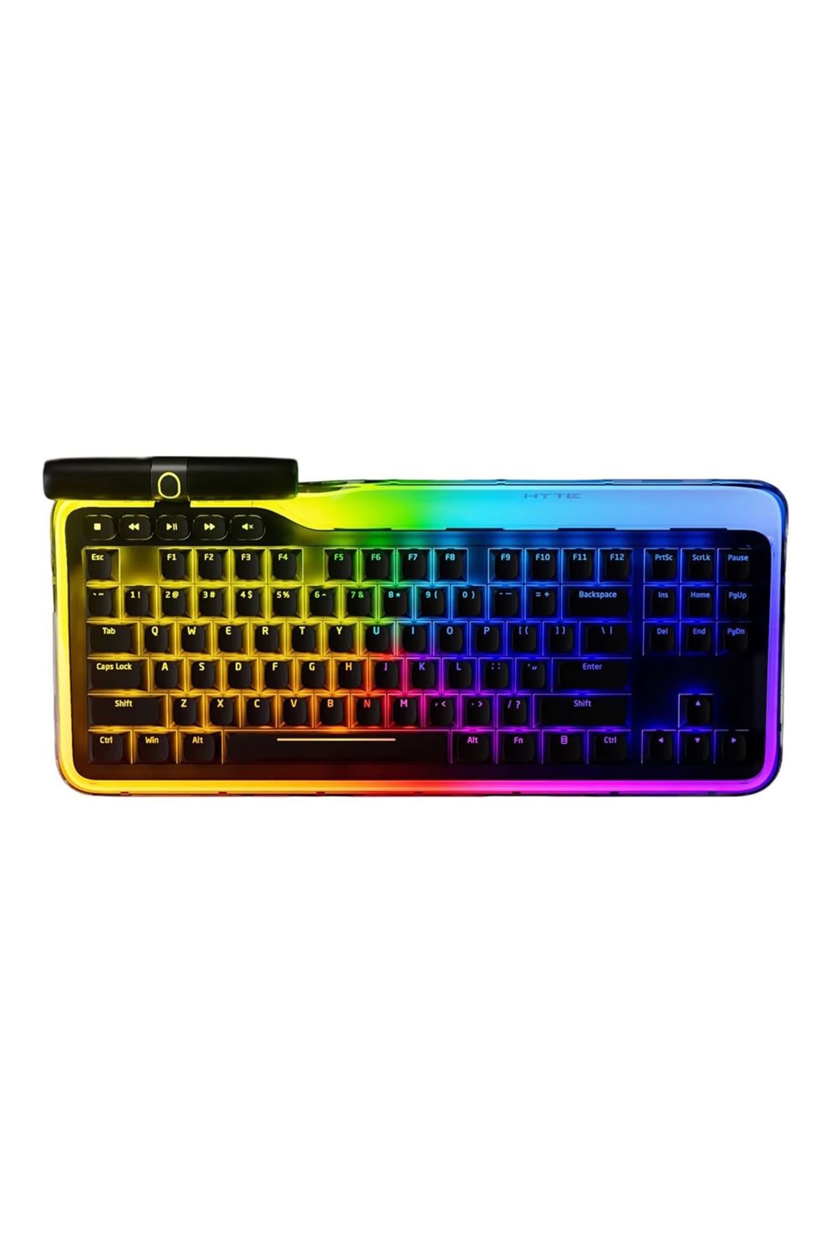 HYTE Keeb TKL ANSI Fluffy Lavender Switch qRGB Hotswap Mekanik Gaming Klavye (KB-HYTE-KEEB US ANSI)
