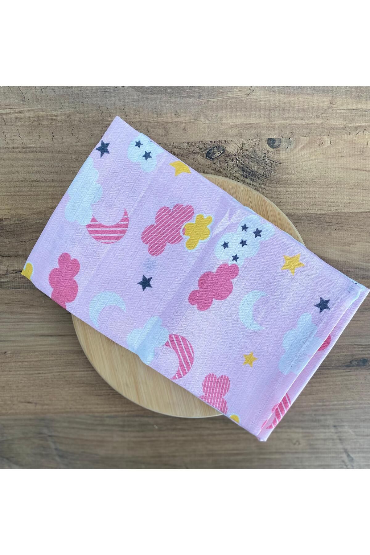 KAYRASTORETESETTÜR %100 Pamuklu 80x100 Bebek Müslin Battaniyesi
