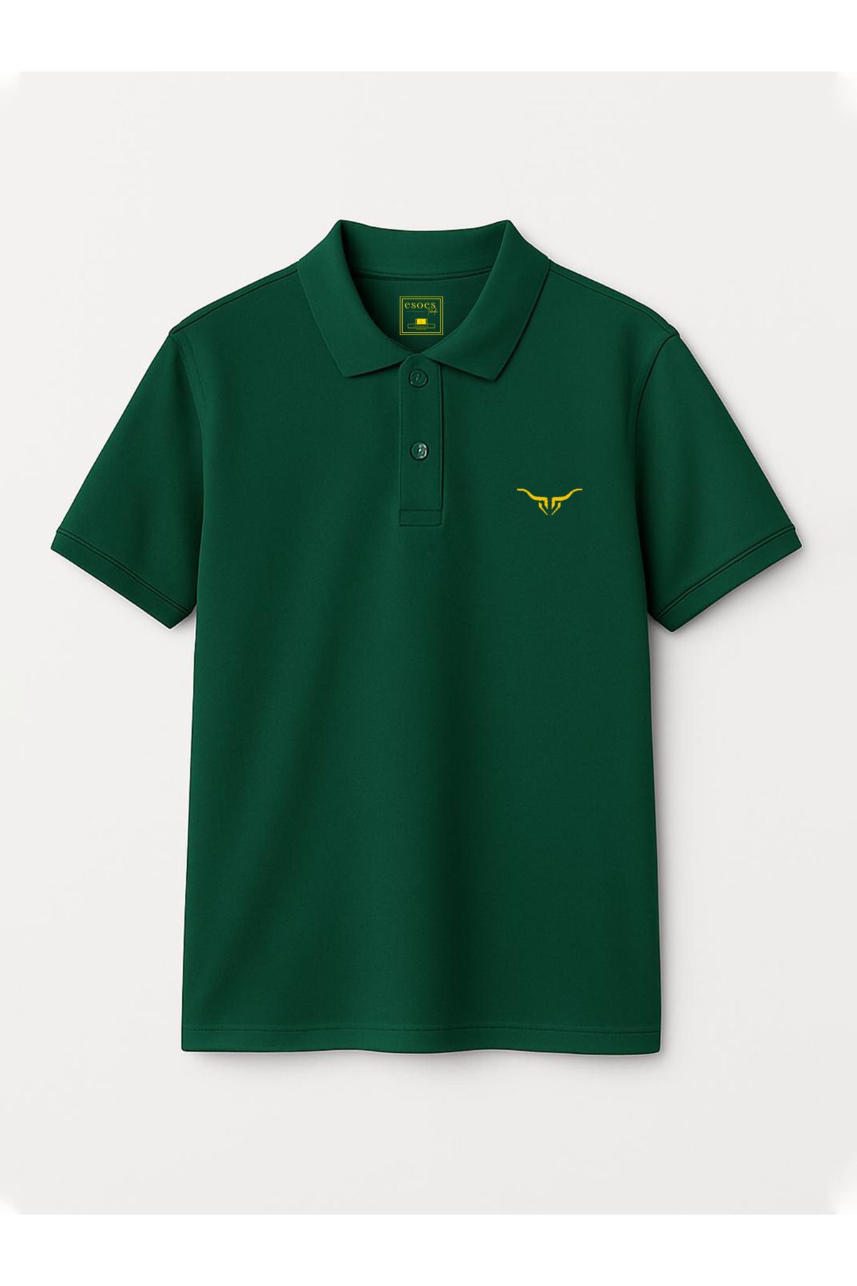 EsoesTienda Erkek Slim Fit Pamuklu Yumuşak Dokulu Polo Yaka Tişört
