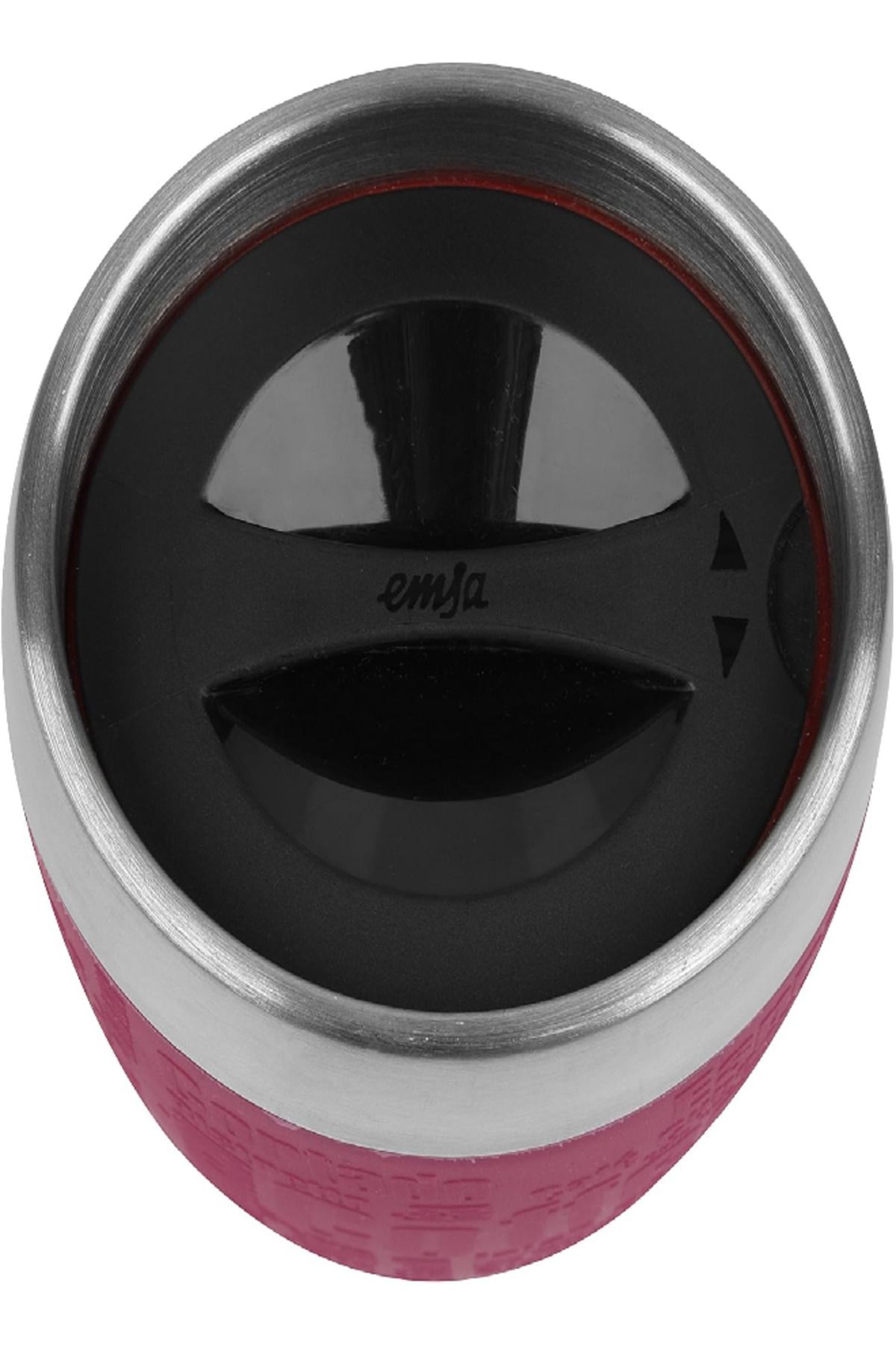 emsa-Emsa 514517 Travel Cup – 200ml Insulated Drinking Cup with Rotating Closure, Raspberry 4
