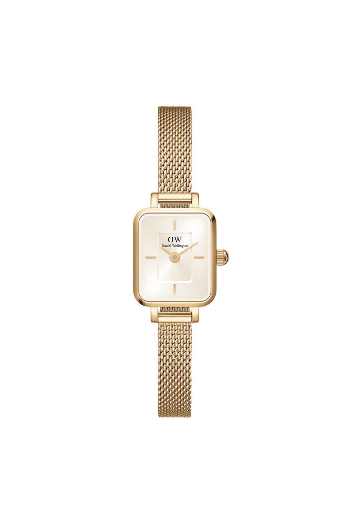Daniel Wellington Quadro Mini Evergold Champagne DW00600656