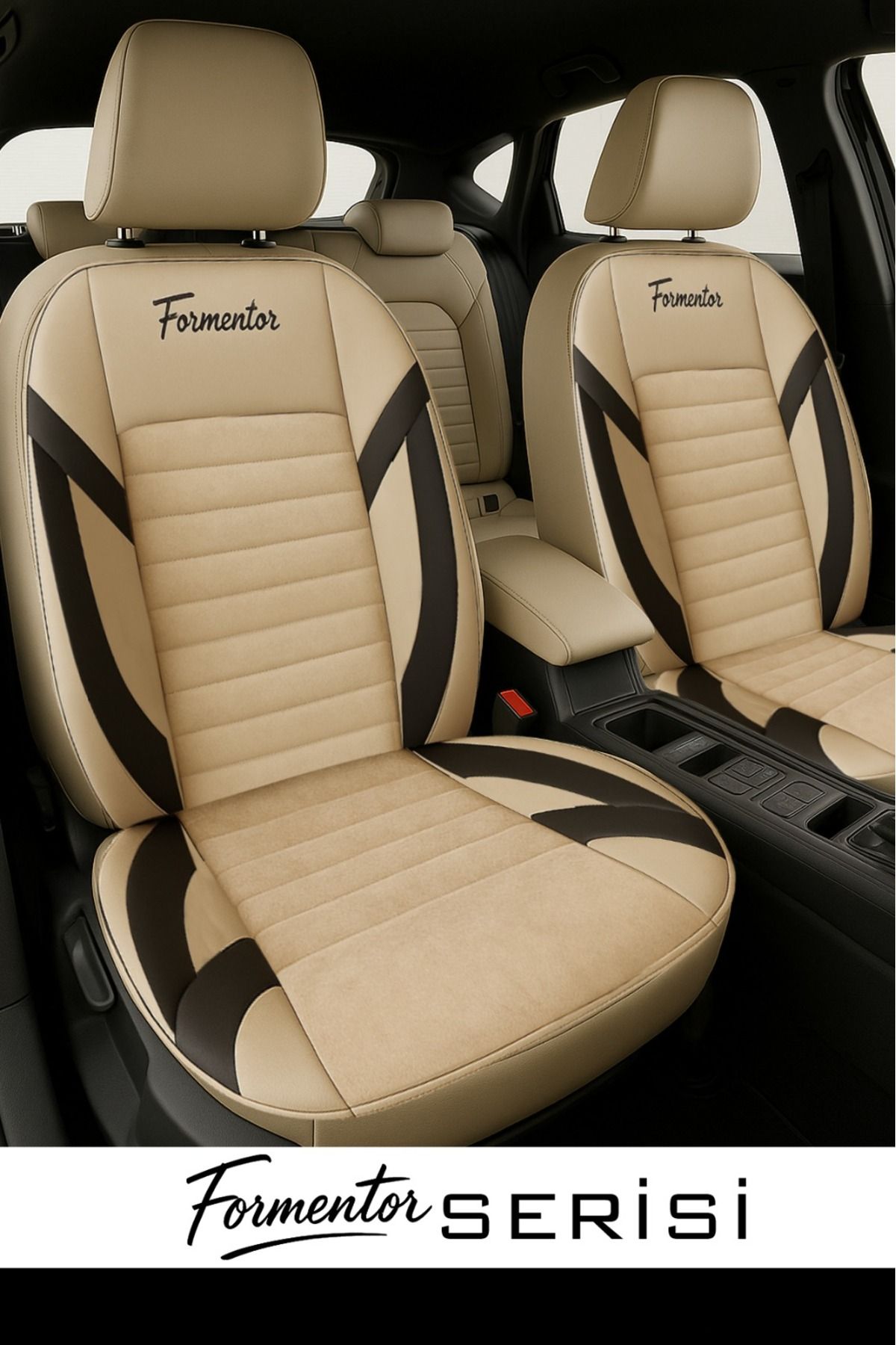 GM-DESIGN Formentor Tay Tüyü Oto Koltuk Kılıfı (FİAT Egea-Linea-Punto-Albea-Marea-Tipo-Uno Uyumlu)