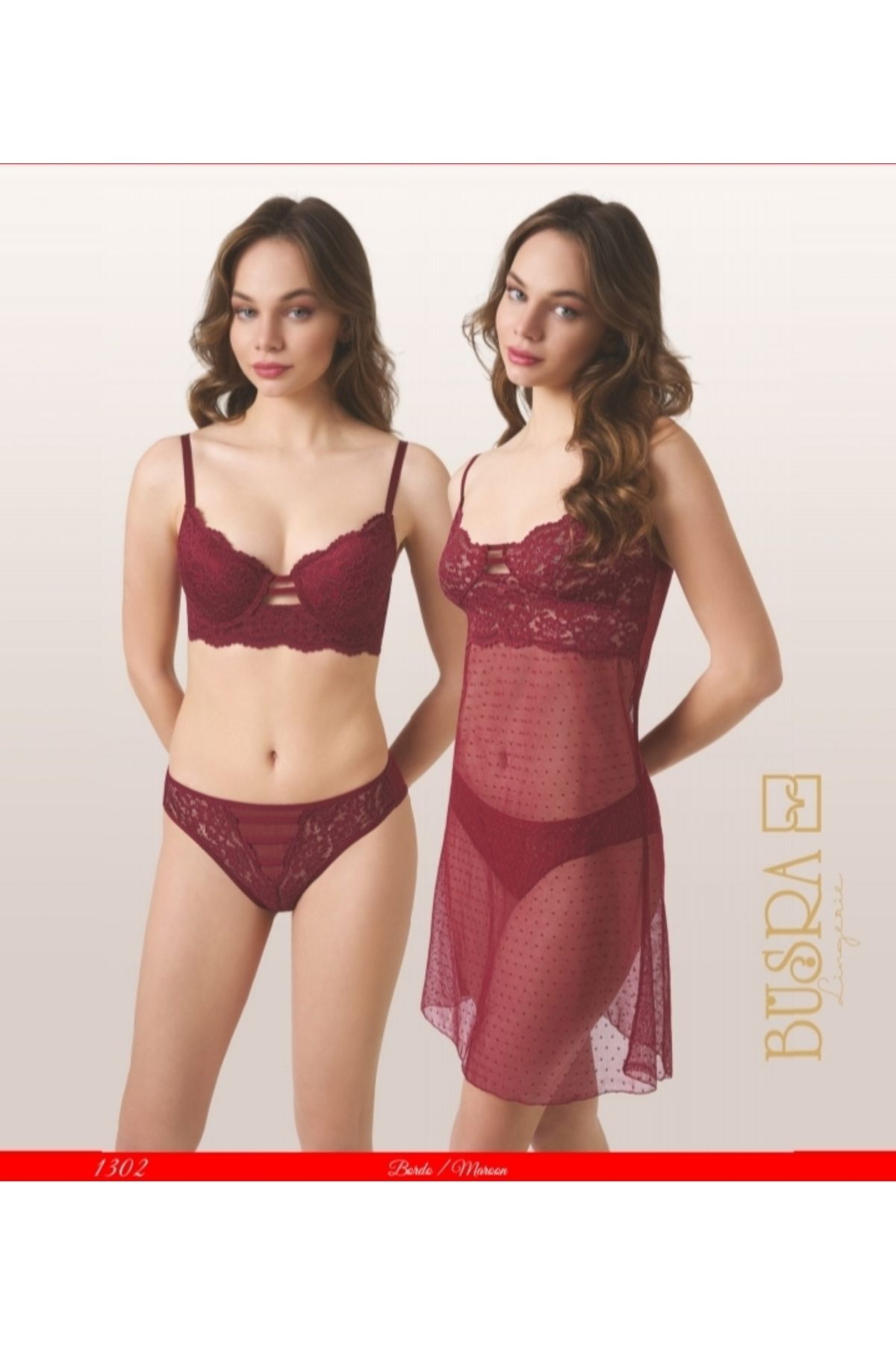 saliha moda İç çamaşırı takımı üç, lü iç giyim