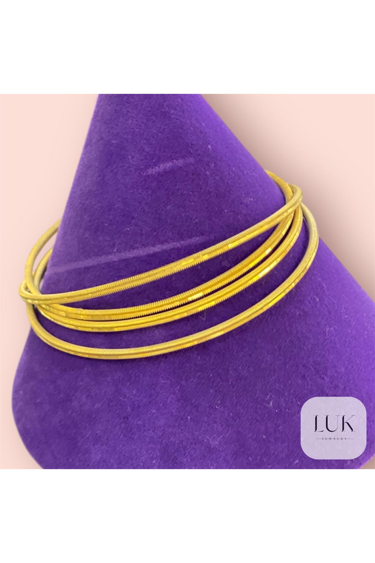 LUK JEWELRY 925 Ayar Gümüş Ajda bilezik
