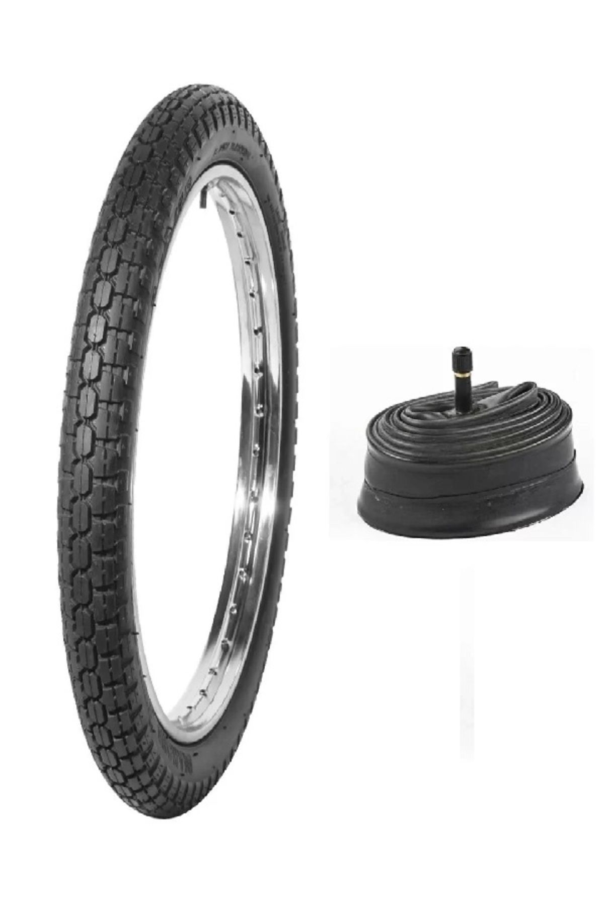 DIAMOND 17 Jant 2.75-17 Motosiklet Dış Lastiği Jumbo R (Arka) 6PR + KRT Marka İç Lastik Seti