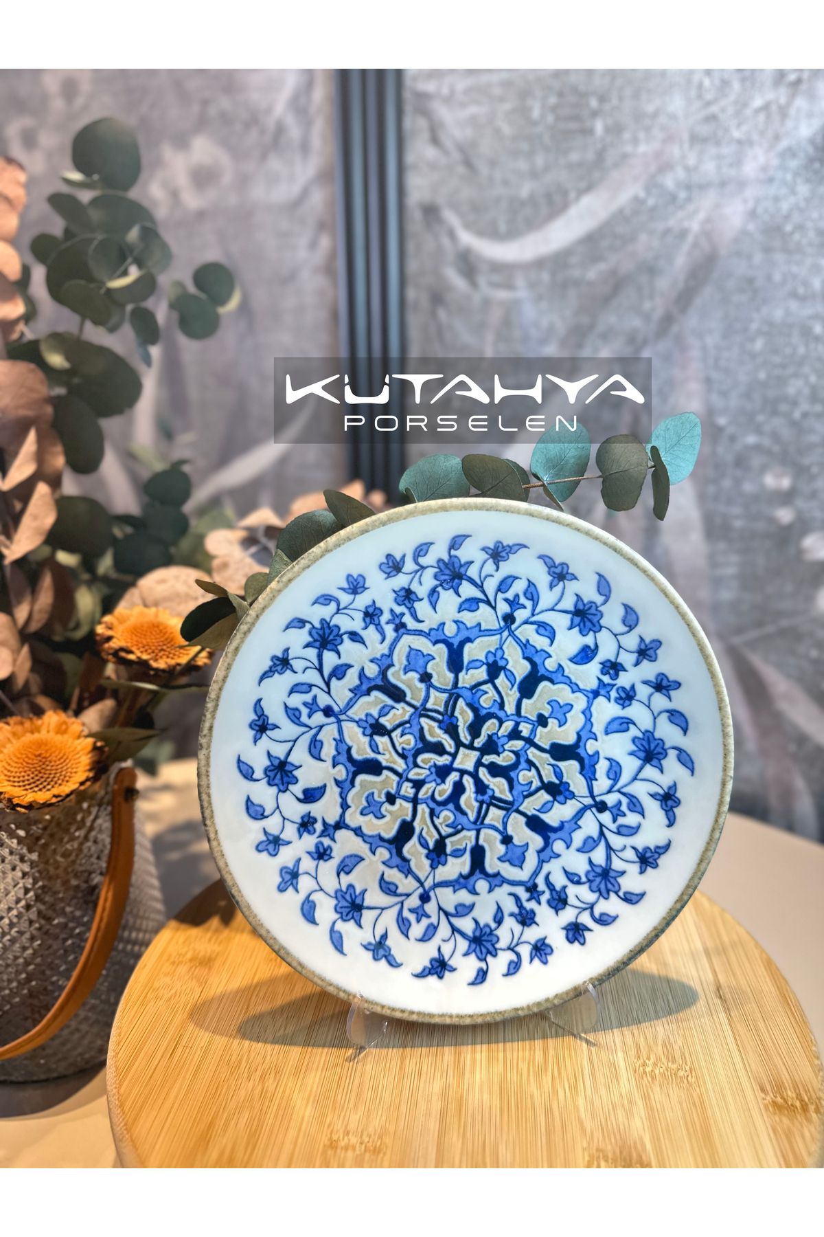 Kütahya Porselen KÜTAHYA PORSELEN Kratos 27 cm Servis Tabağı 4 kişilik
