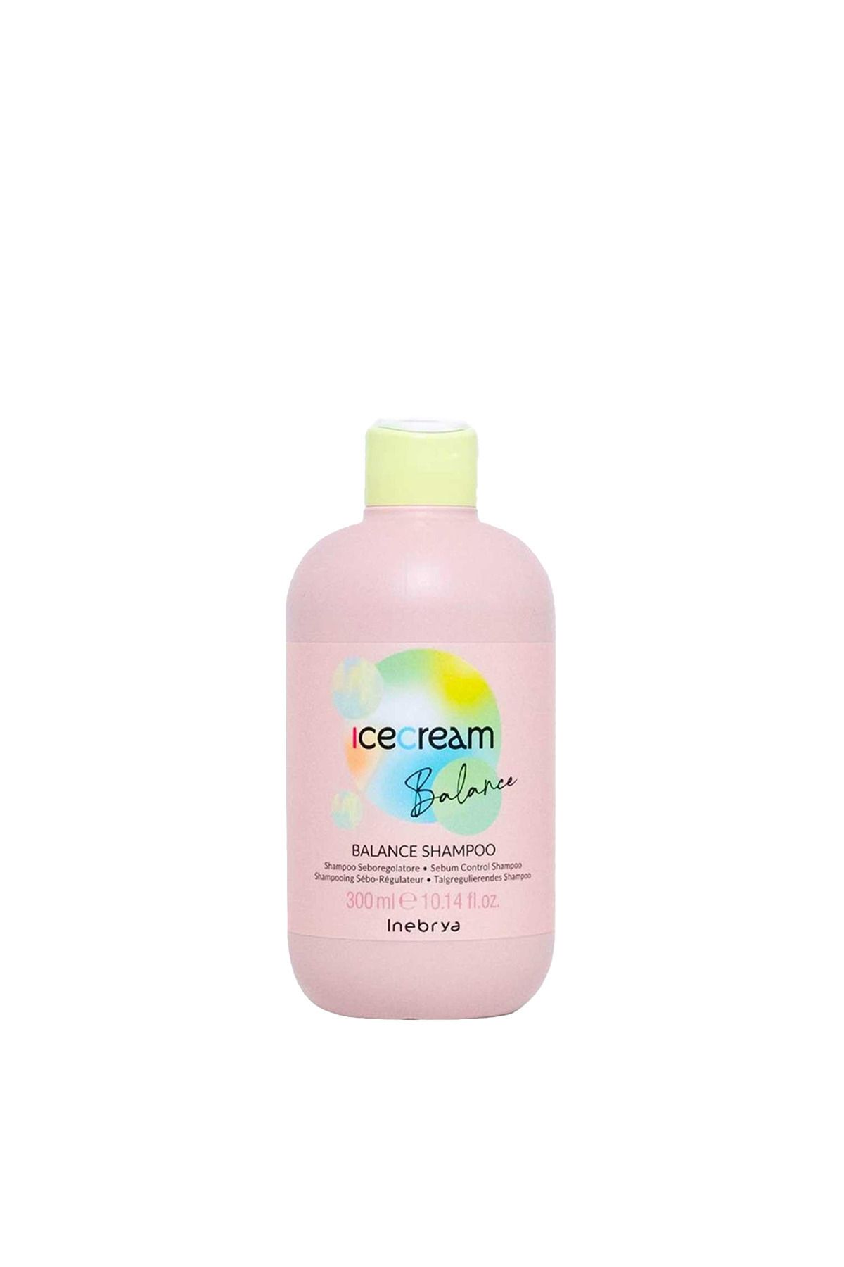 Inebrya Keratin içerikli naturel türevli Balance Yağlı Saçlar İçin Şampuan 300 ml