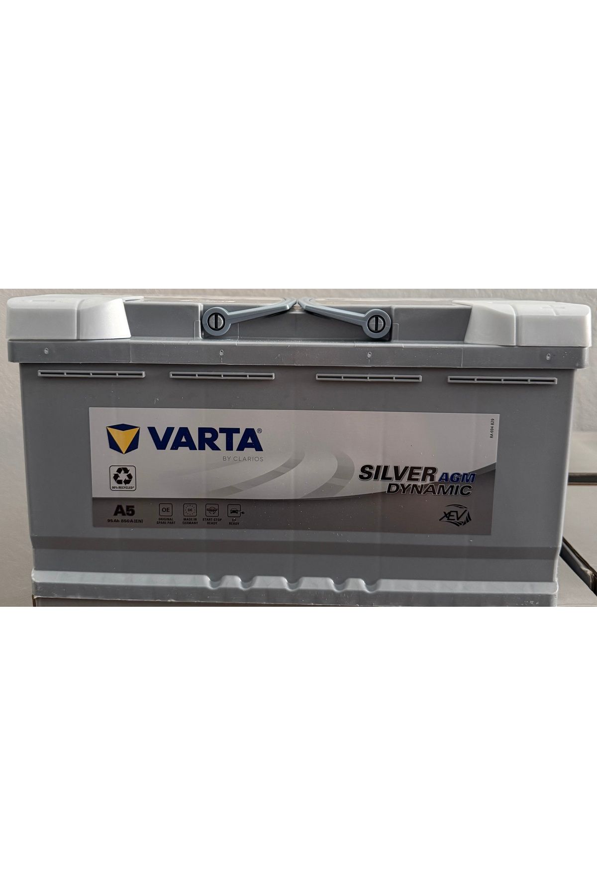 Varta / A5 AGM 95 AMPER START STOP AKÜ 2024 TARİHLİ