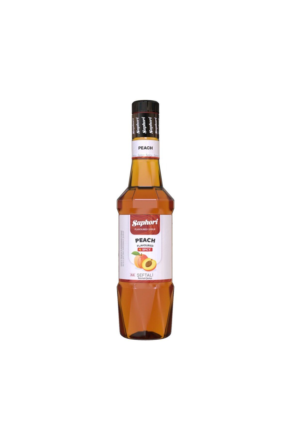 Saphori Acılı Şeftali Aromalı Kokteyl Şurubu 700 ML