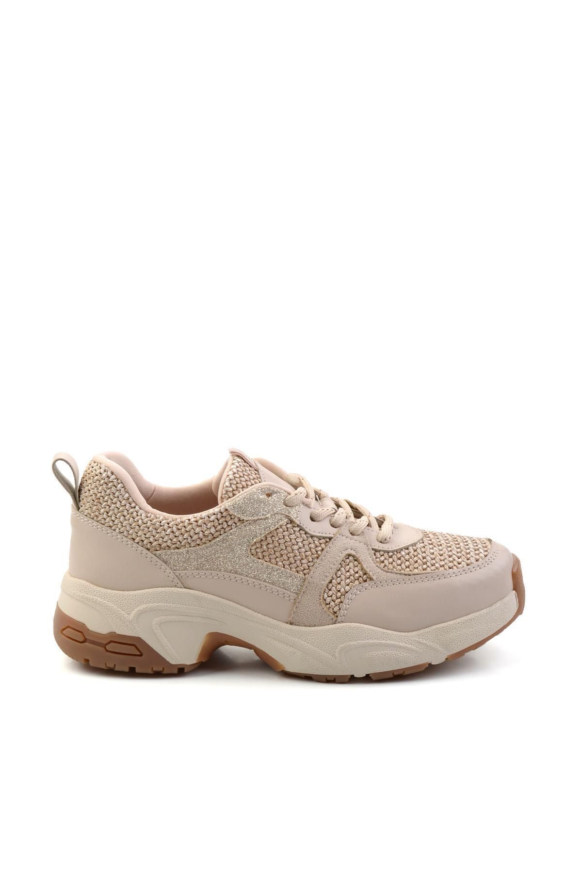 Bambi Bej Kadın Sneaker K01429161209