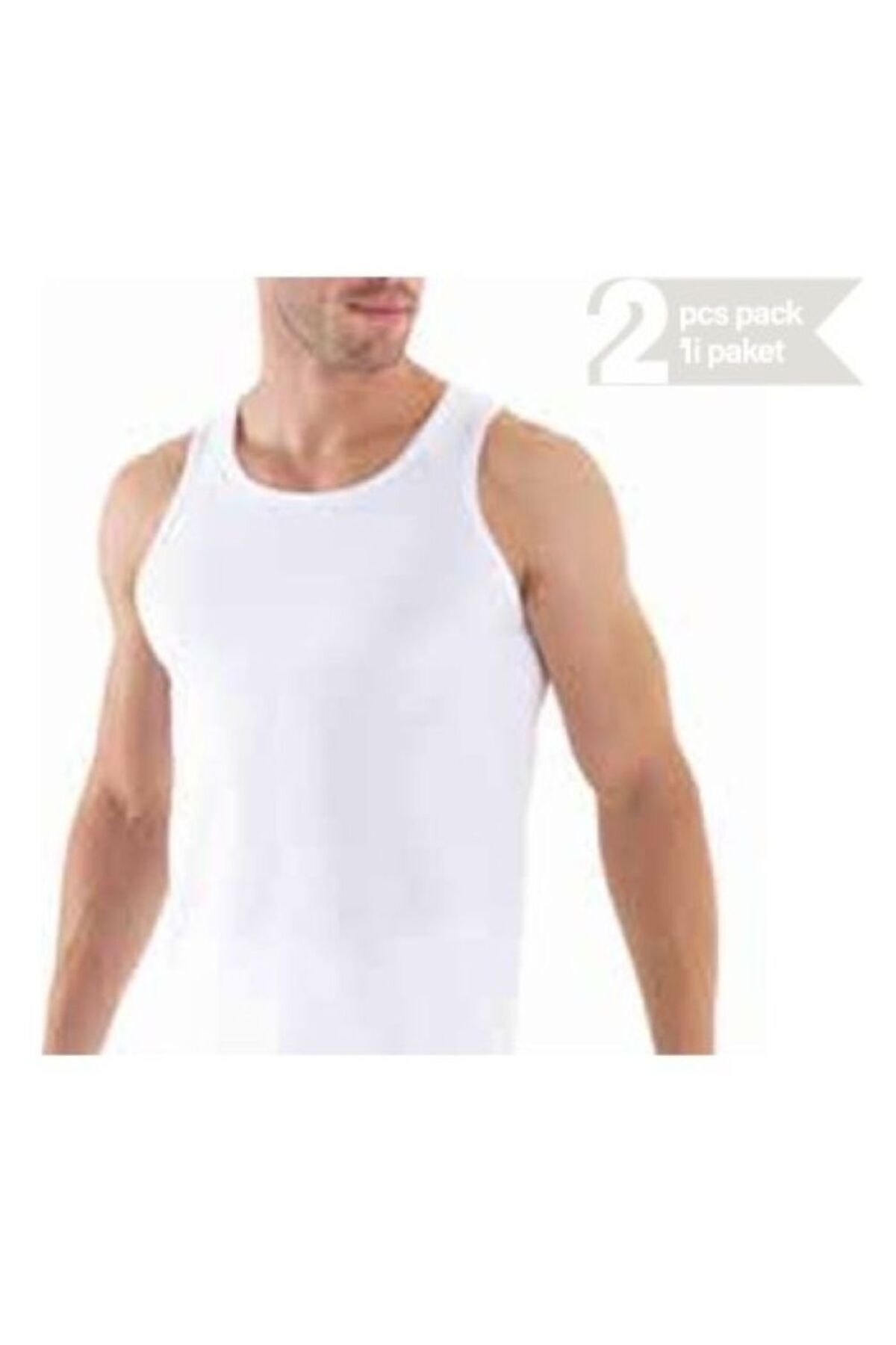 Blackspade 2'li Paket Tender Cotton Yumuşak Kamaşlı Erkek Atlet