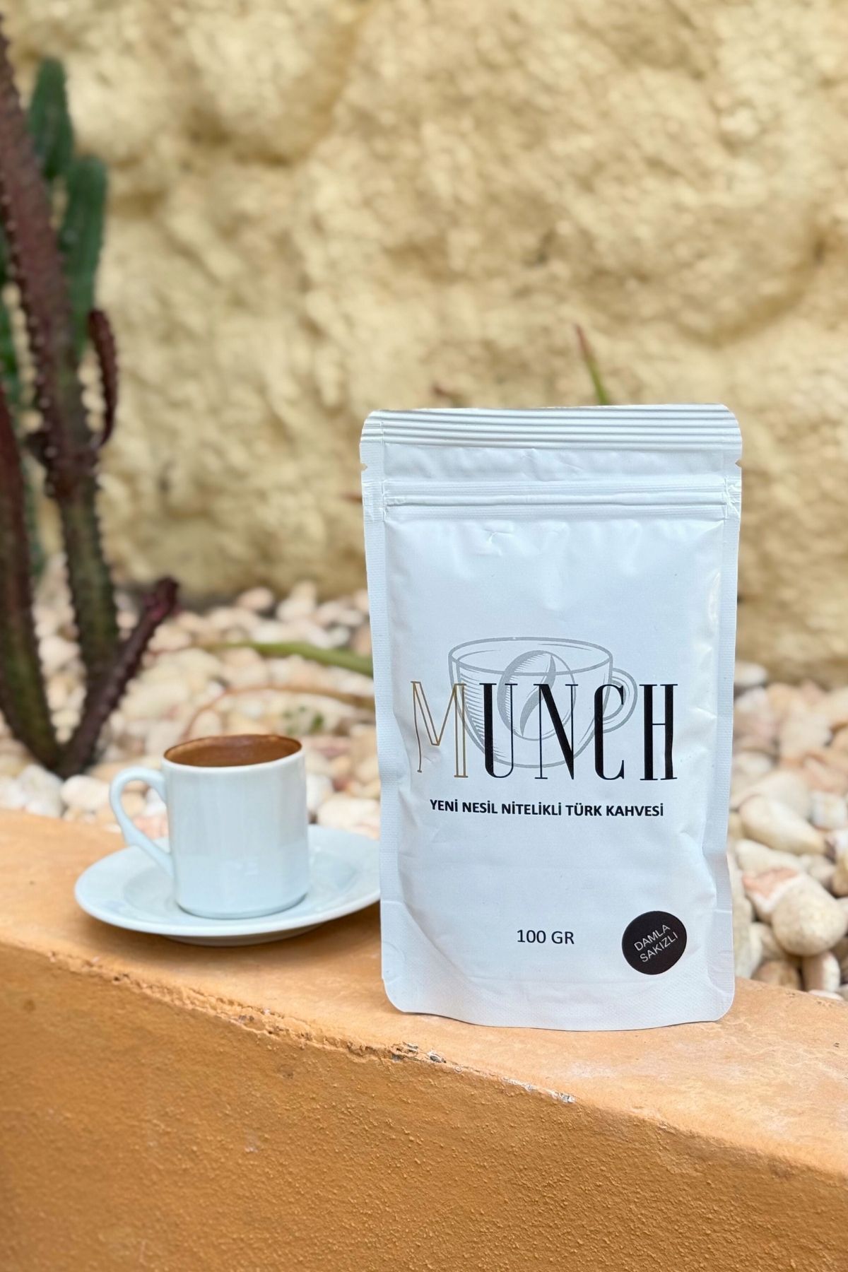 Coffee Munch Türk Kahvesi Damla Sakız Aromalı