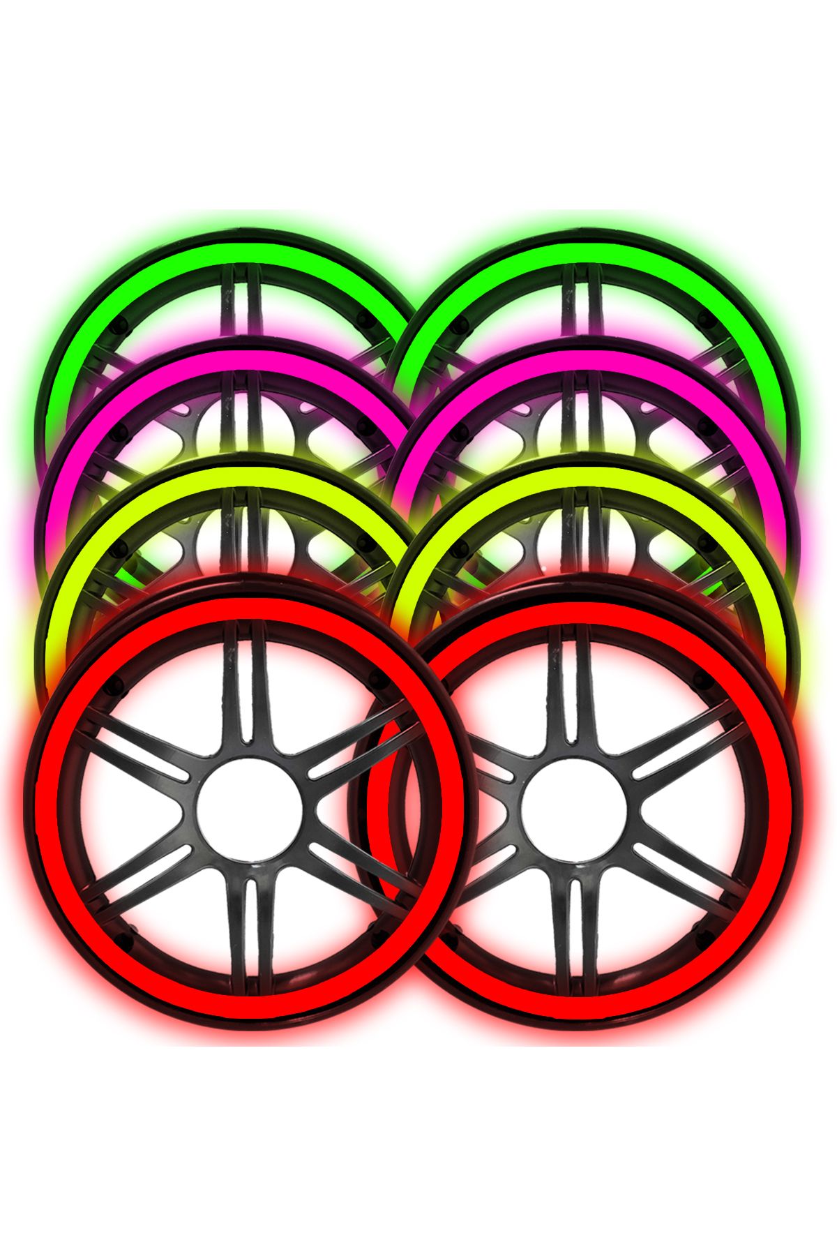 EGB Midrange Kapağı Neon Ledli 13cm 2 adet EGB eg-6656