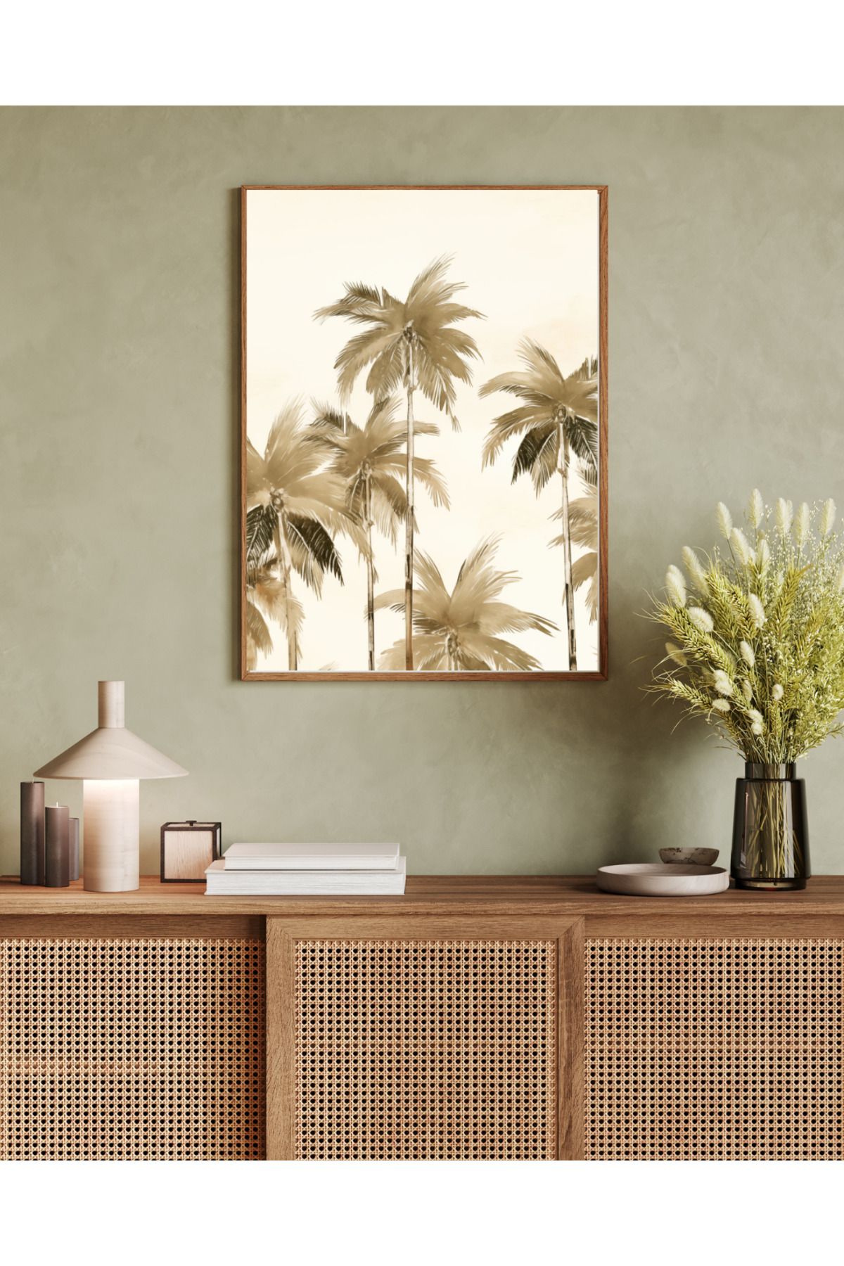 woodhomeworks tek parça salon ofis dekor tablo