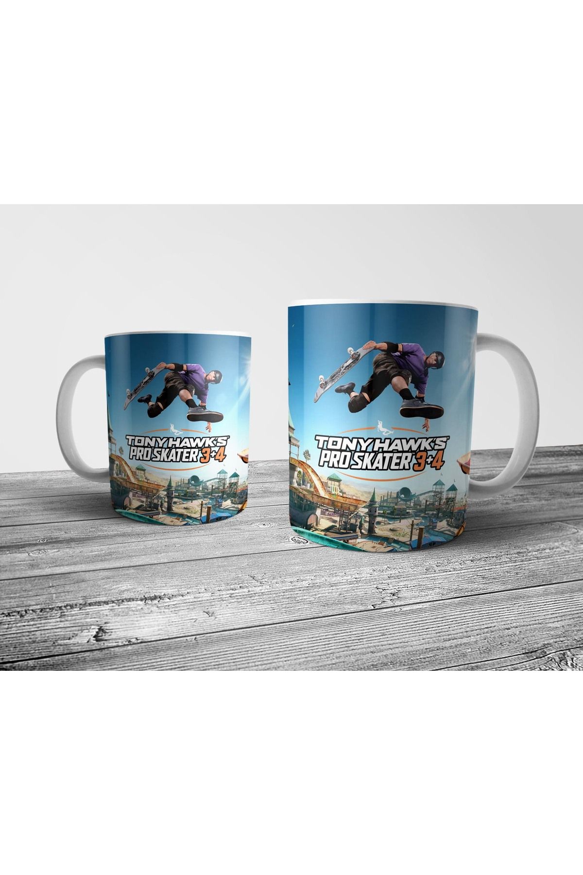 Pixxa Tony Hawk’s Pro Skater 3+4 Temalı Kupa Bardak Model 1