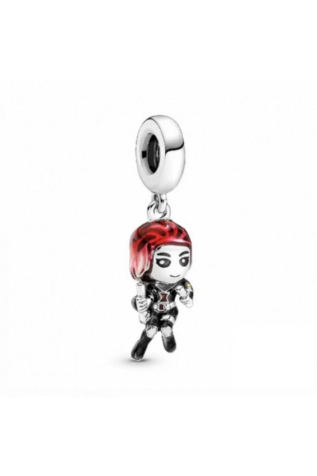Violet Takı Marvel The Avengers Black Widow Sallantılı Charm