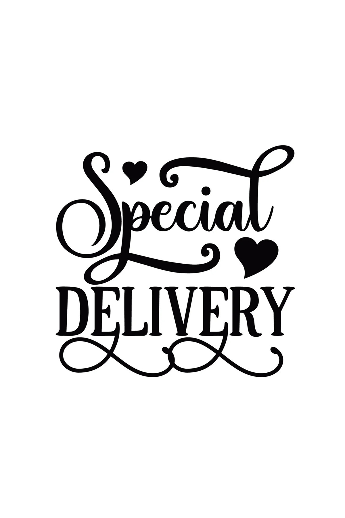 INOVATIX-Set of 8 pieces, Sticker Special delivery, INOVATIX®. 6 cm 1