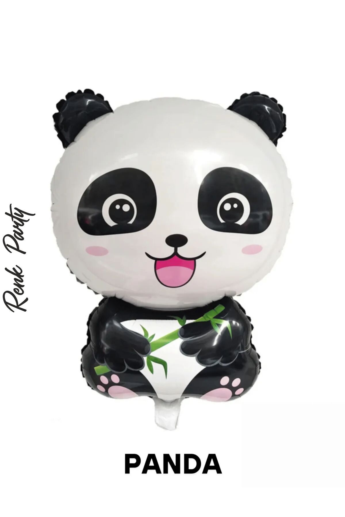 renk party Safari Temalı Panda Figürlü Folyo Balon 49,4x76,6 Cm - Folyo Balon