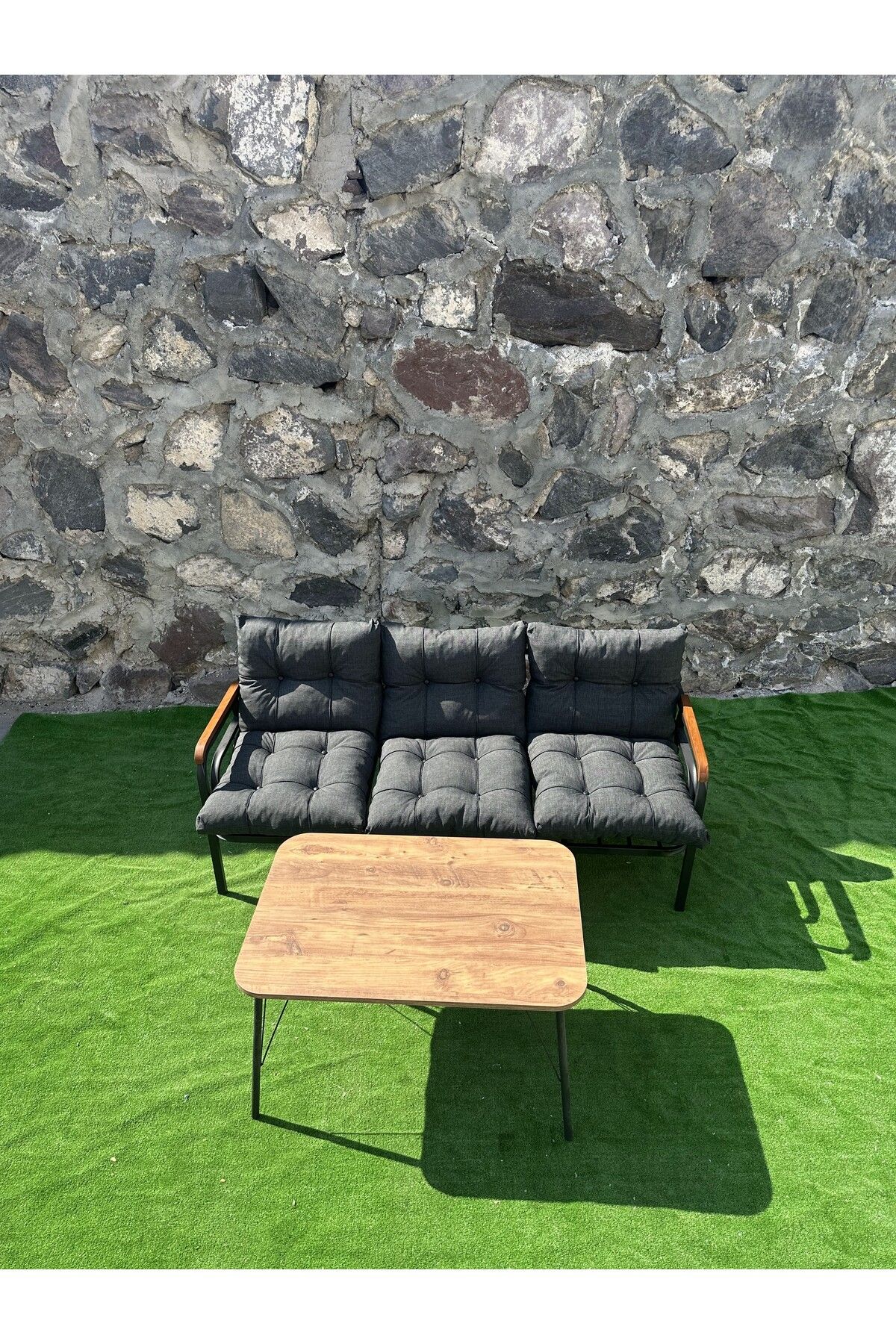 BM DESİNG 3 LÜ BAHÇE BALKON TAKIMI