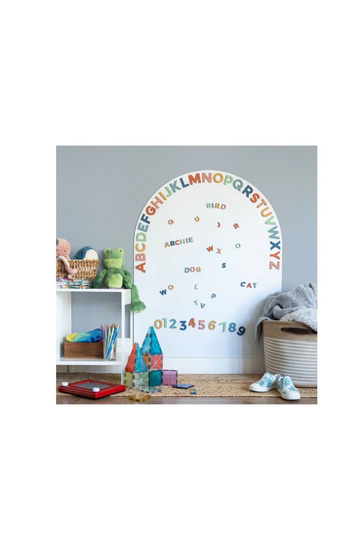 Hdg Yazılabilir Yapışkanlı Manyetik Duvar Panosu Mıknatıs tutan Pano 60x90 cm BEYAZ