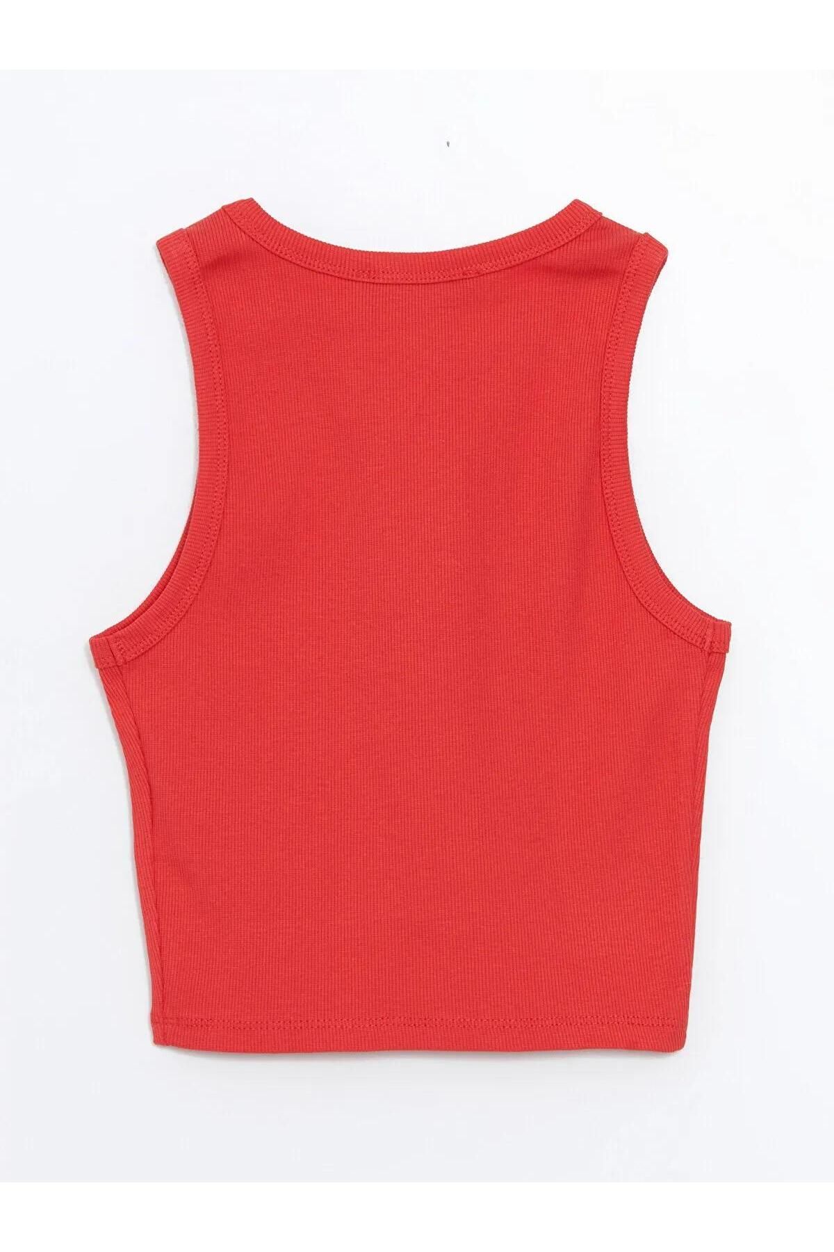 LC Waikiki-Lcw Vision Crew Neck Textured Women's Crop (S5) 6