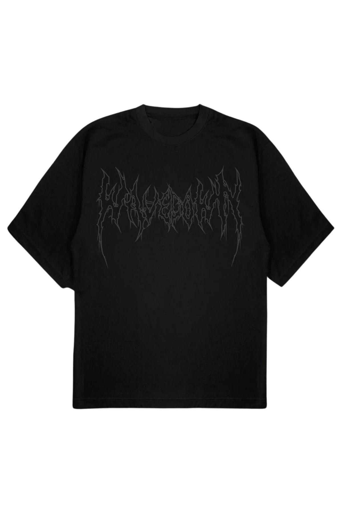 SVART WEAR WAVEDOWN PREMIUM T-Shirt OVERSIZE tişört siyah