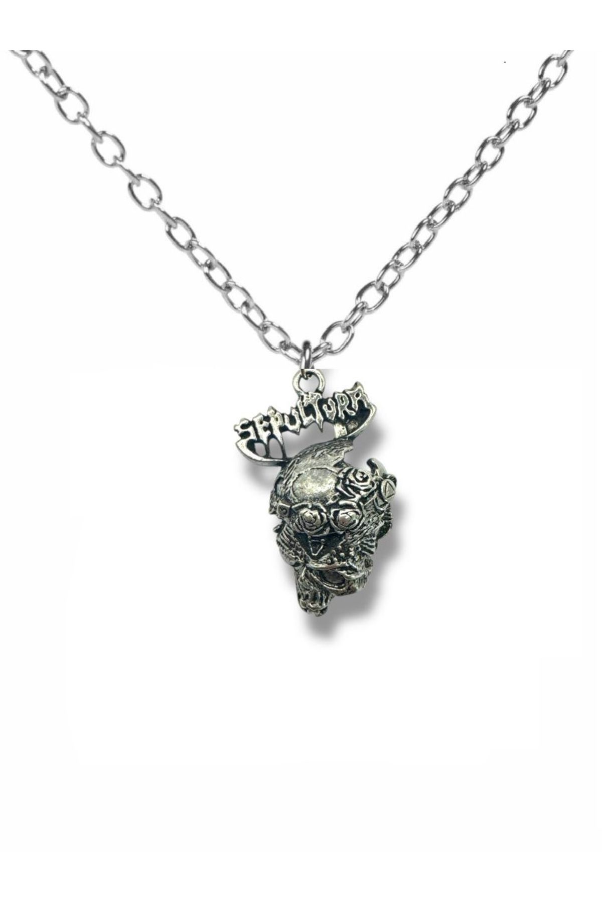 Herşey Nota Sepultura Ruhuyla | Metal Grubu Temalı Unisex Kolye – 60 cm Zincir