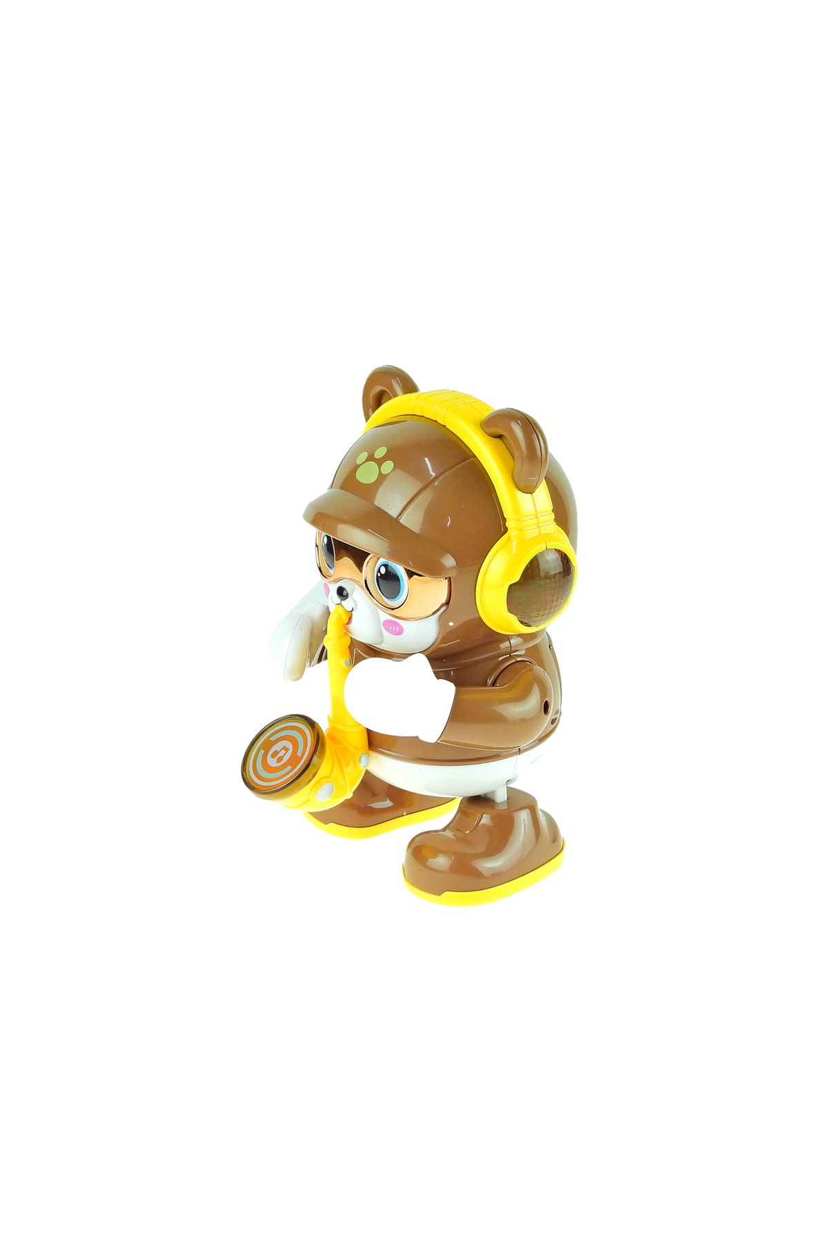 Erzi Oyuncak Ayıcık Saksafon Çalan Ayıcık Işıklı Sesli 18 Cm