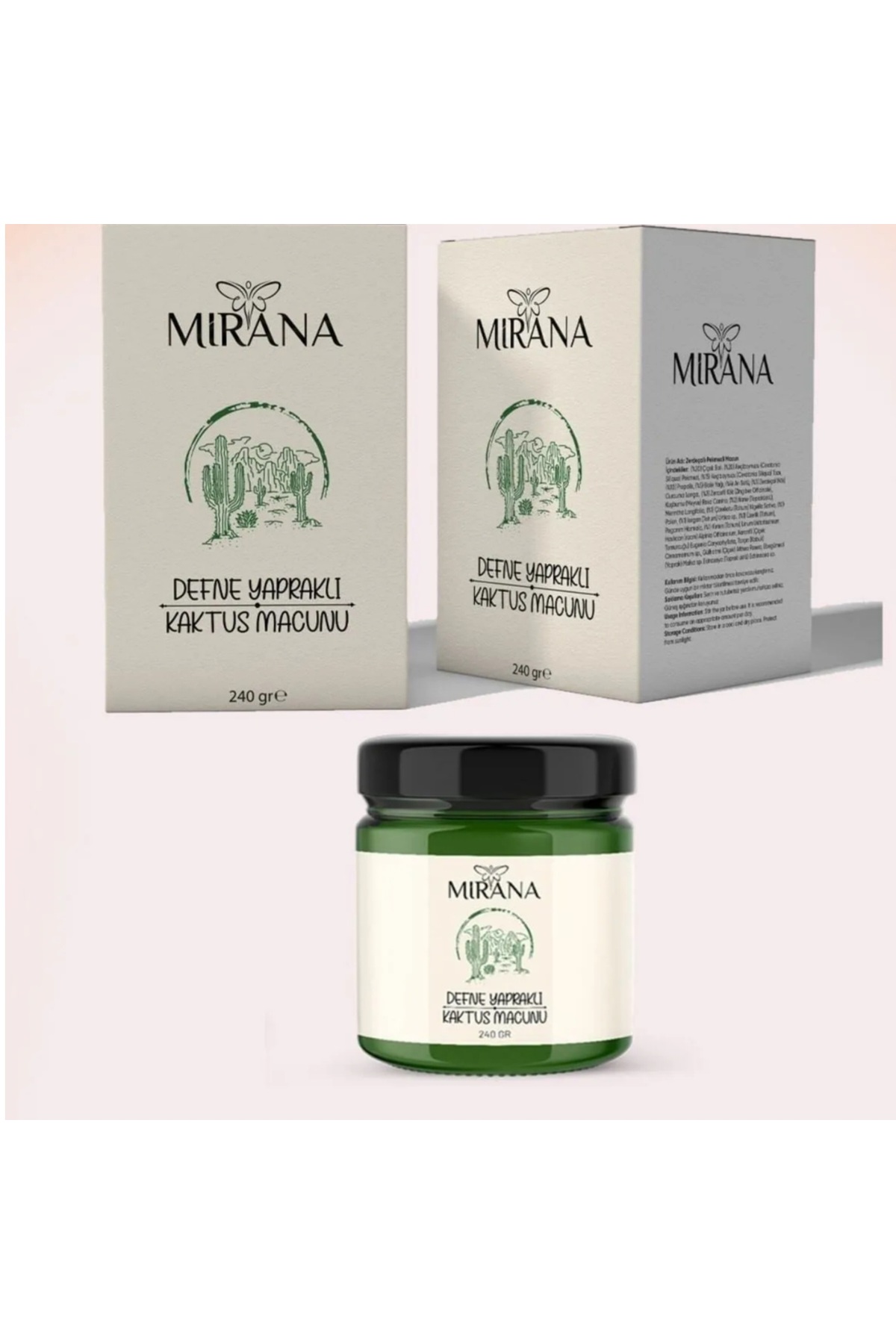 Bitkideresi MRANA Defne Yaprakl Kakts Macun 240 gr