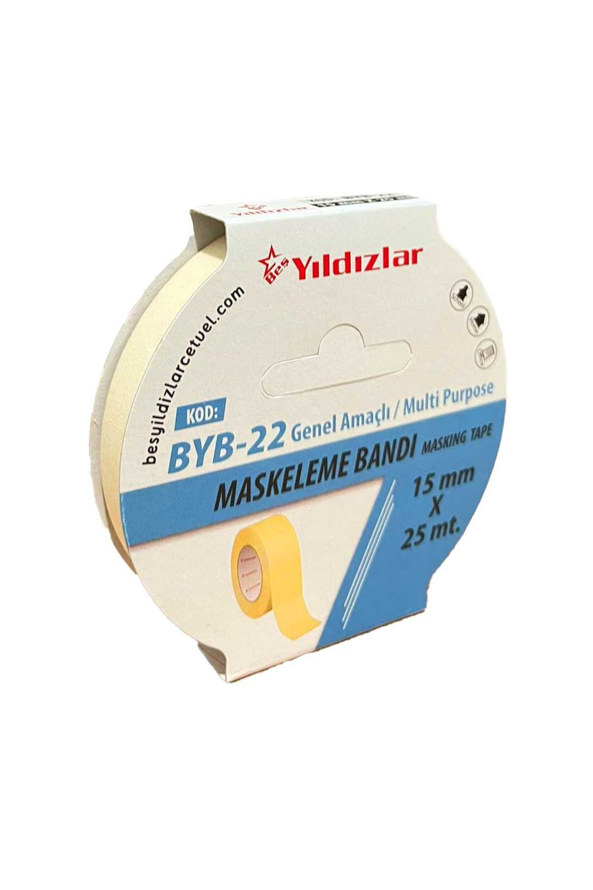 Yıldızlar MASKELEME BANDI 15x25 MT BYB-22