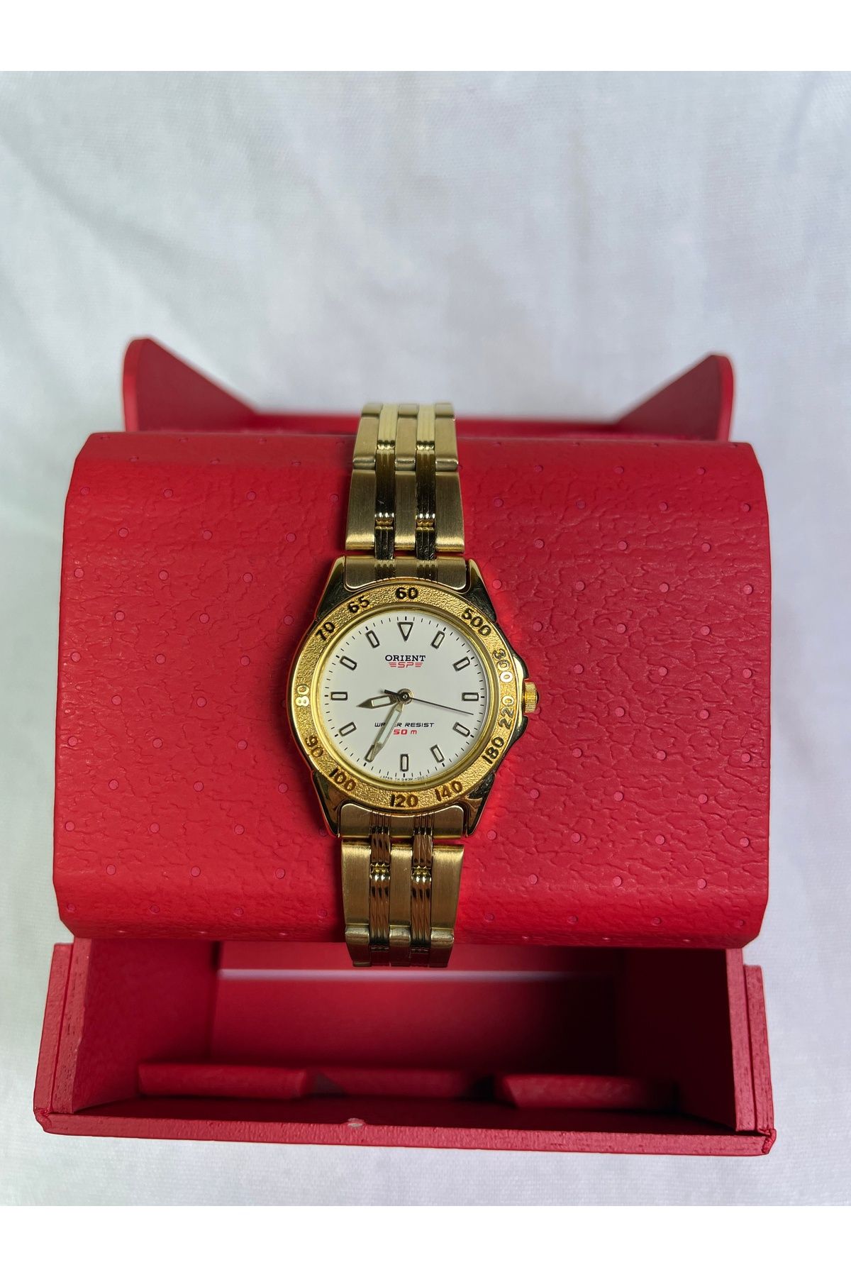 Orient BS902025103A Retro Model İnce Yuvarlak Kasa Lüks Şık Kadın Kol Saati
