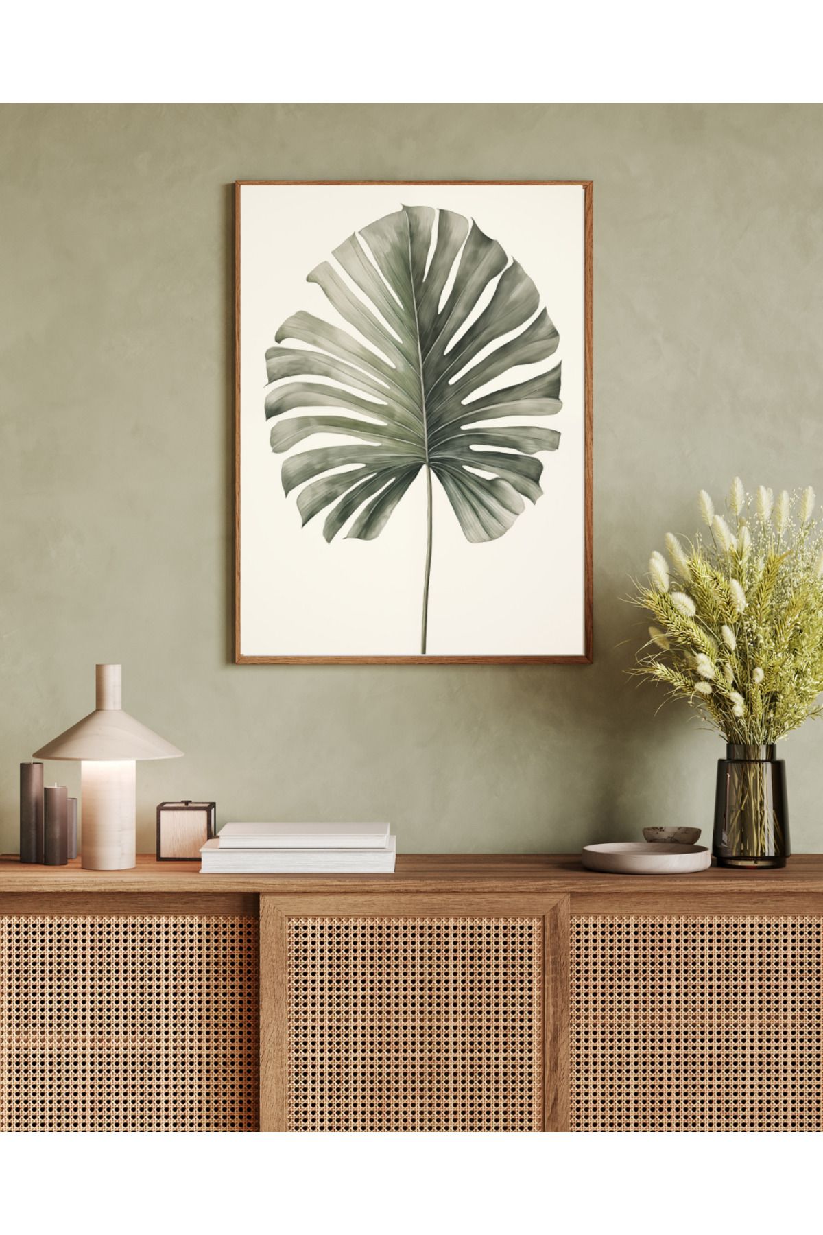 woodhomeworks tek parça salon ofis dekor tablo