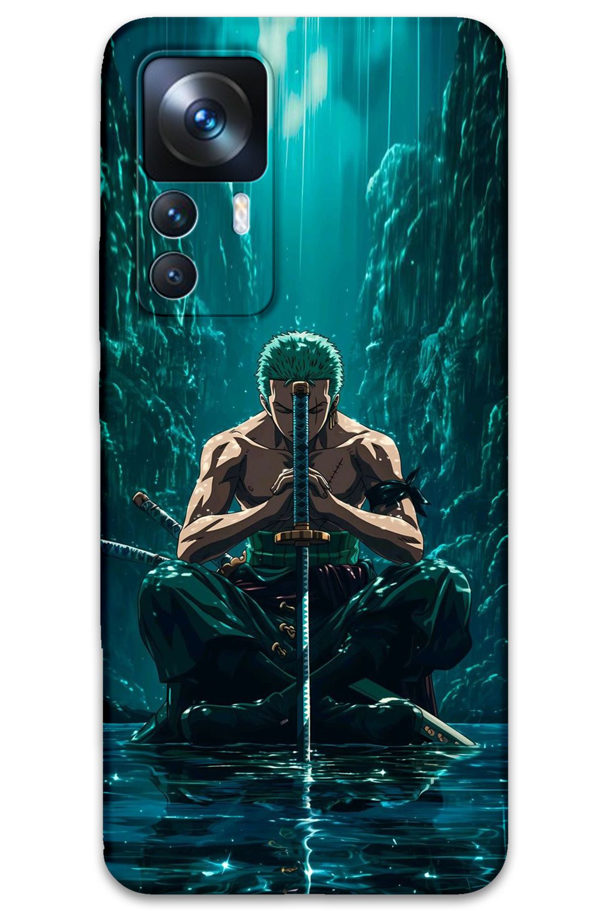Gramaphone Xiaomi Mi 12T Uyumlu Anime Desenli Telefon Kılıfı + Ekran Koruyucu - 5757