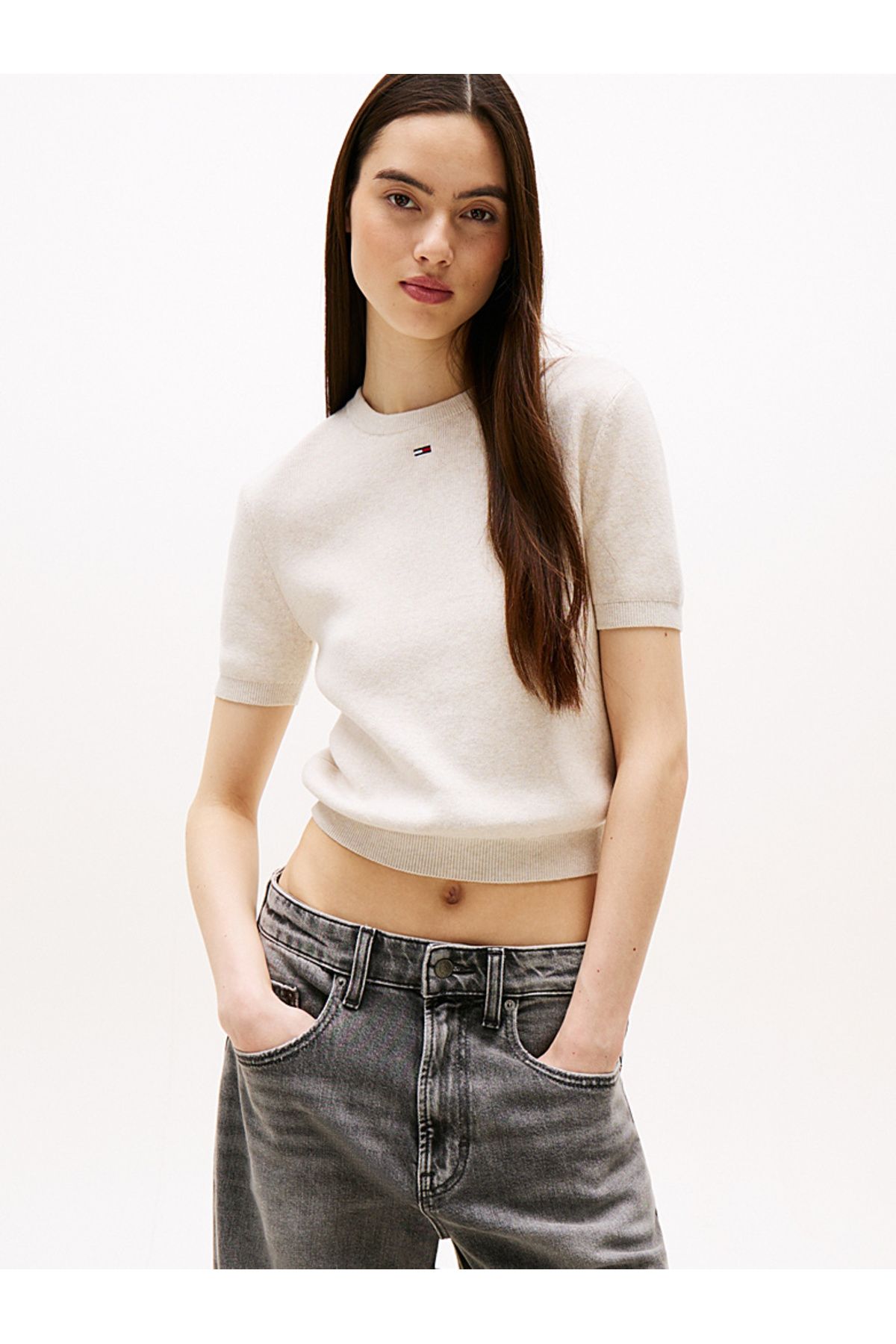 Tommy Hilfiger Slim Short Sleeve Jumper