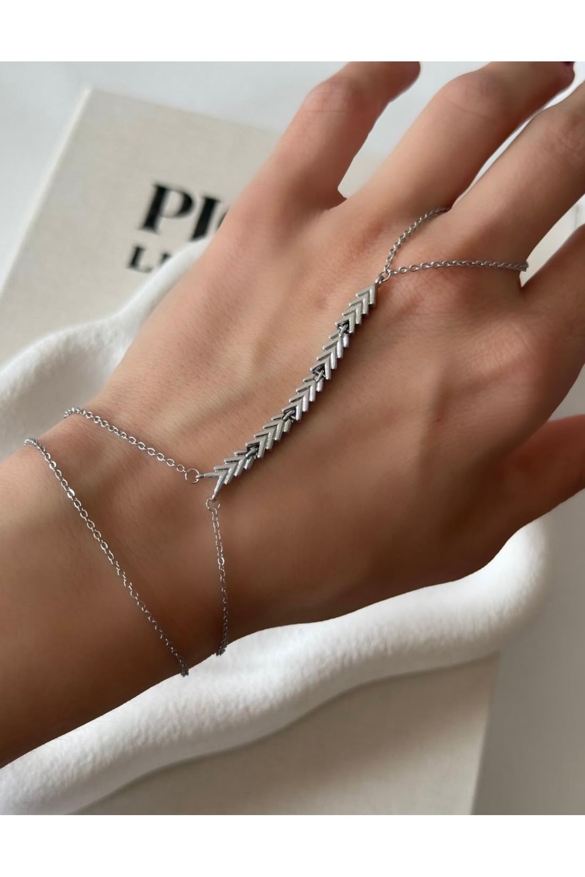 Twinssis Accessories Balıksırtı Çift Zincir Şahmeran