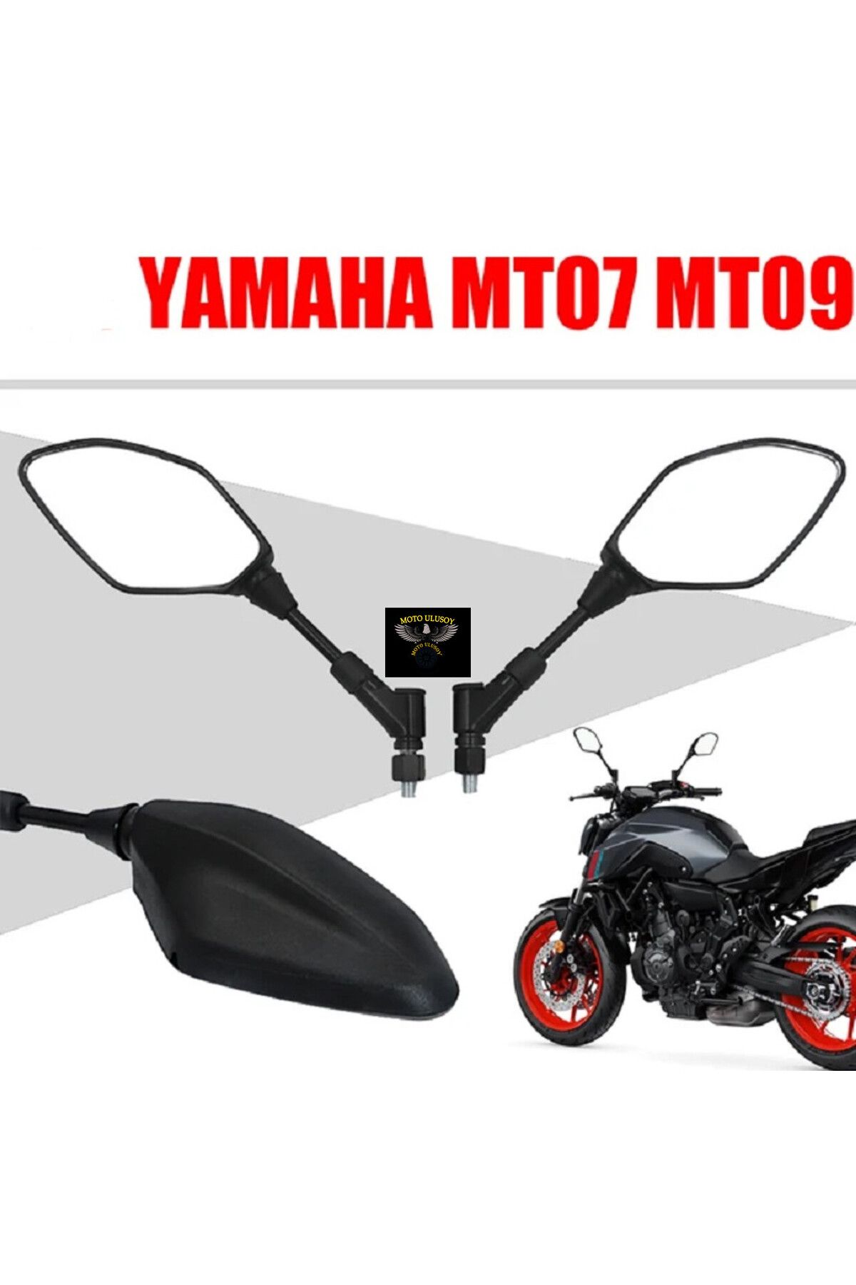 MOTO ULUSOY Ayna Takımı Yamaha Mt-25 M-3 Mt-07 Mt-09 Tracer X-Max 250cc 300cc