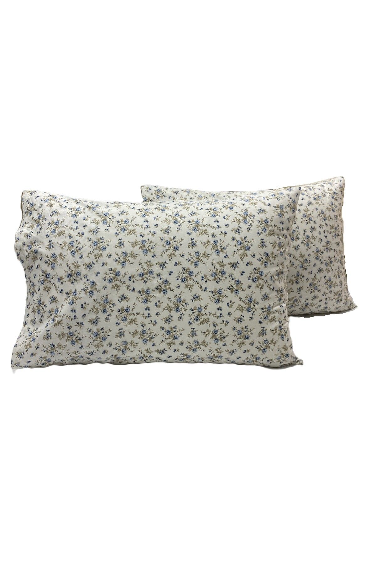 LILYUM Pamuklu Çiçek Desenli Yastık Kılıfı 2'li Paket 50x70 cm
