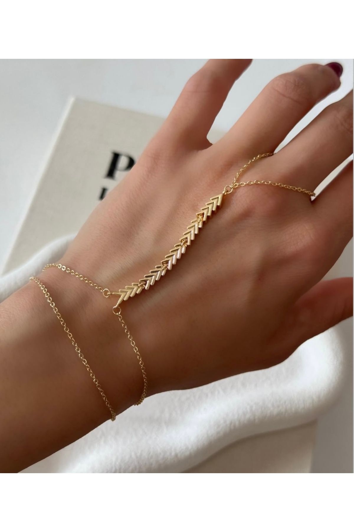 Twinssis Accessories Balıksırtı Çift Zincir Şahmeran