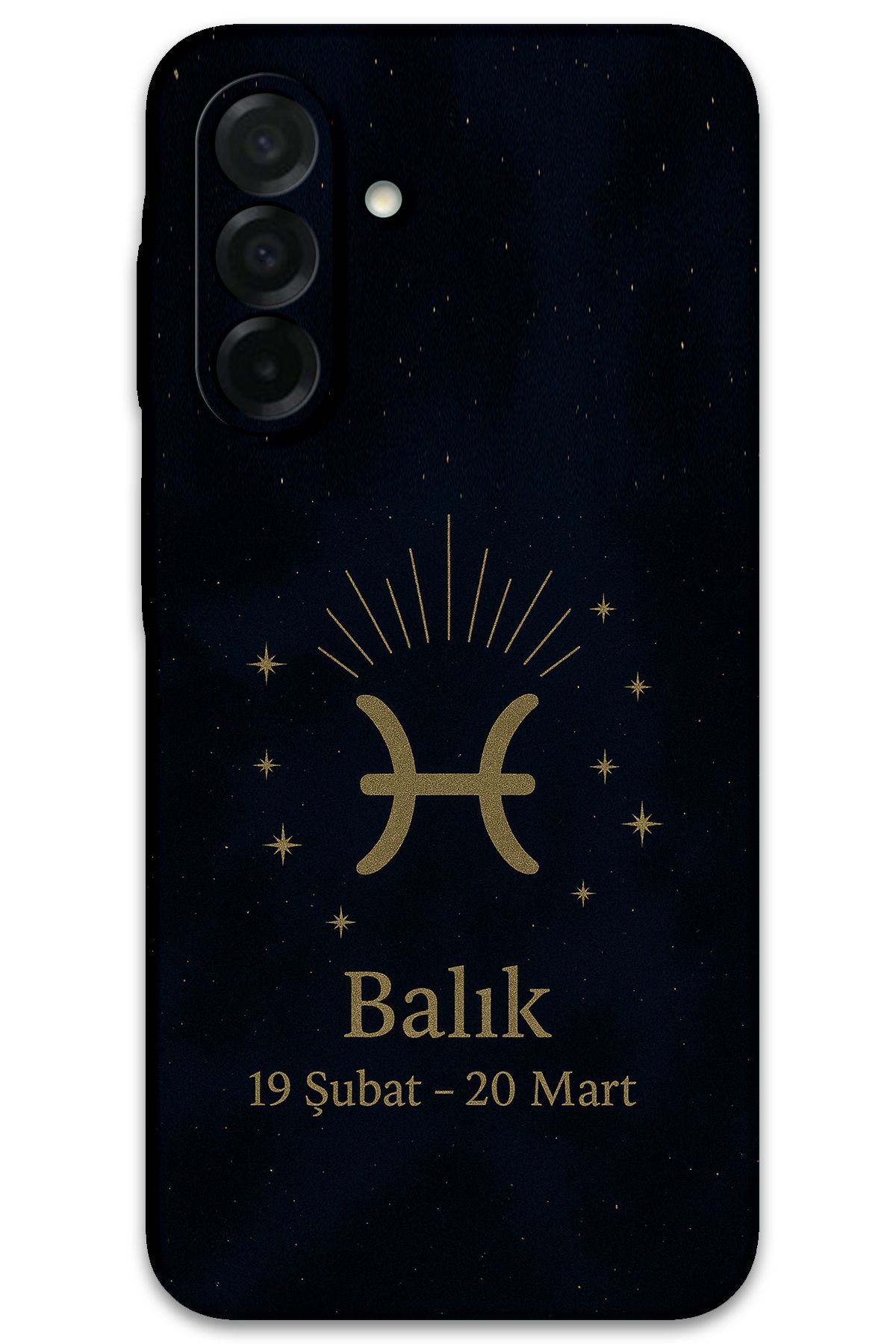 Gramaphone Galaxy A36 Uyumlu Balık Burcu Desenli Telefon Kılıfı + Ekran Koruyucu - 5779